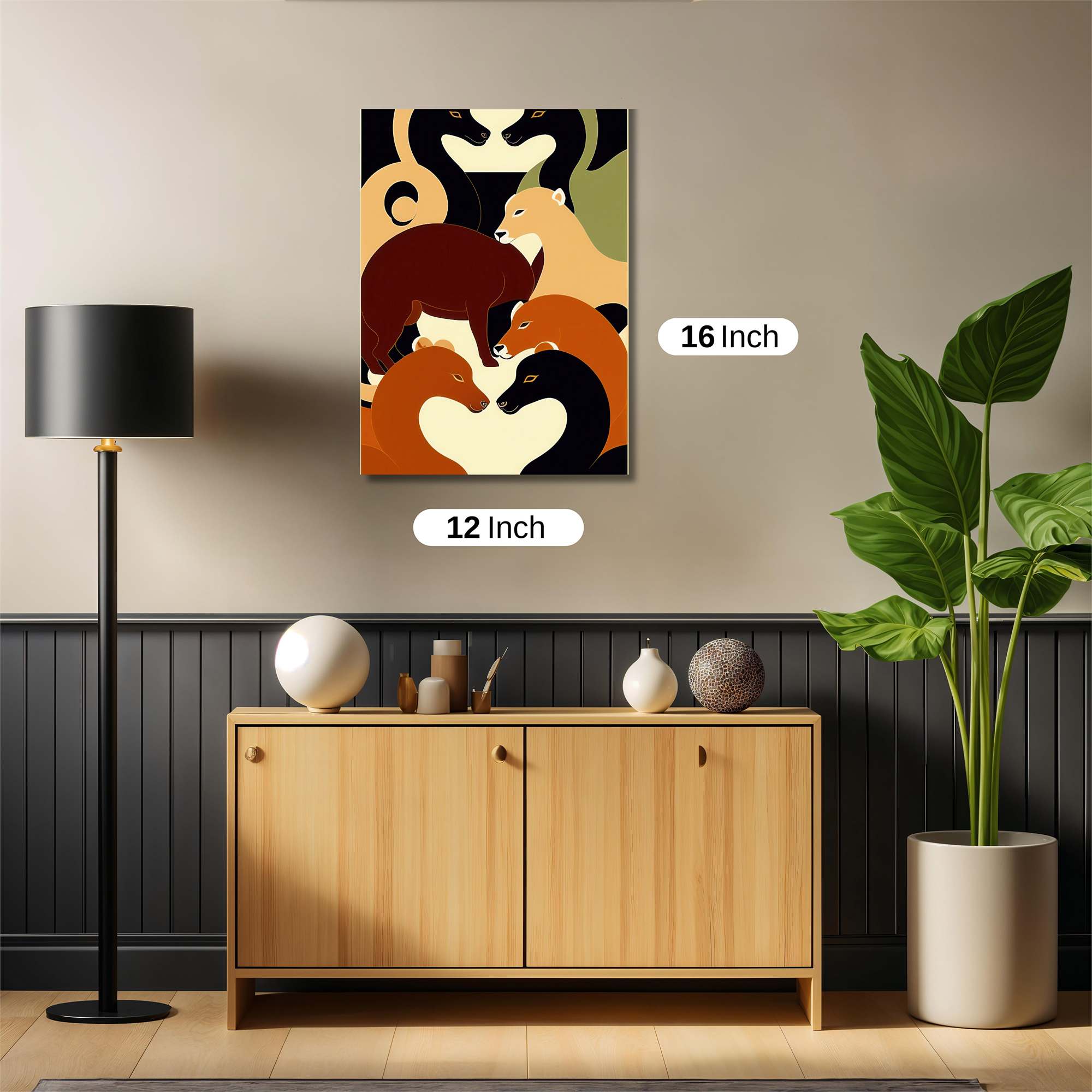 Animal Harmony Safe Wall Magnetic / M