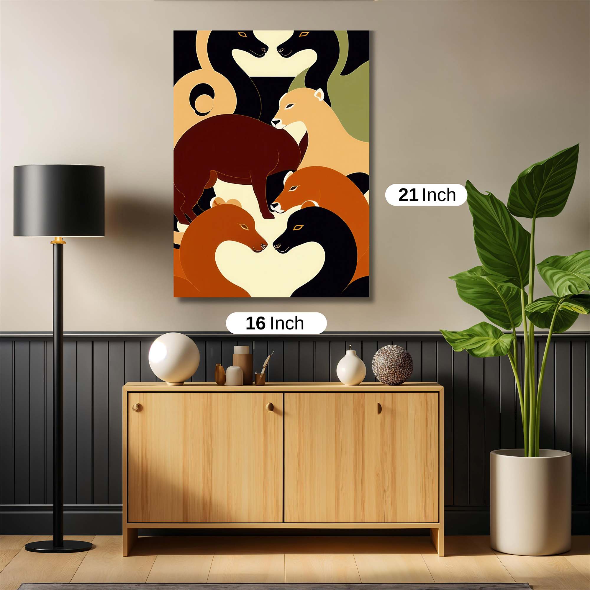 Animal Harmony Safe Wall Magnetic / M