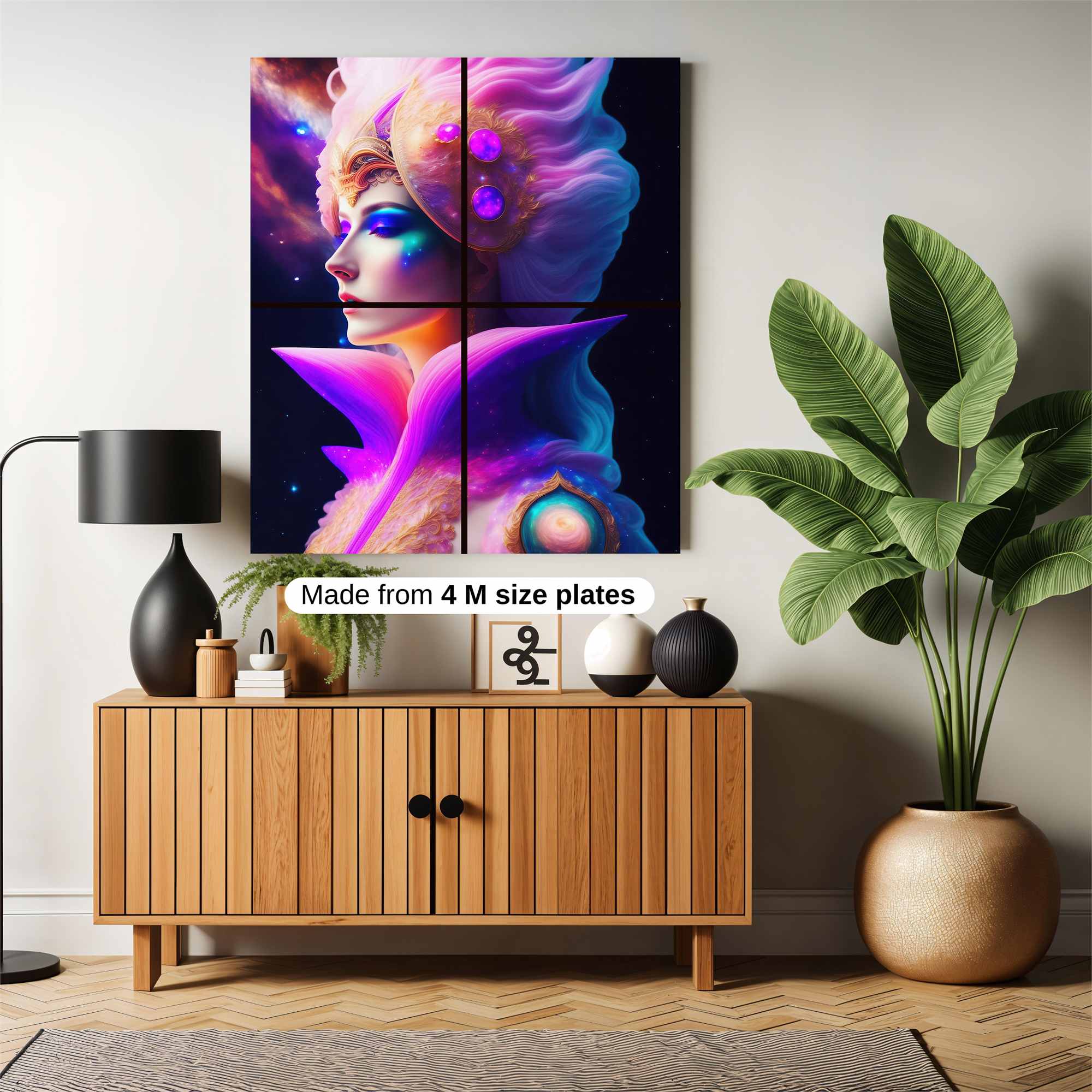 Galactic Elegance Safe Wall Magnetic / M