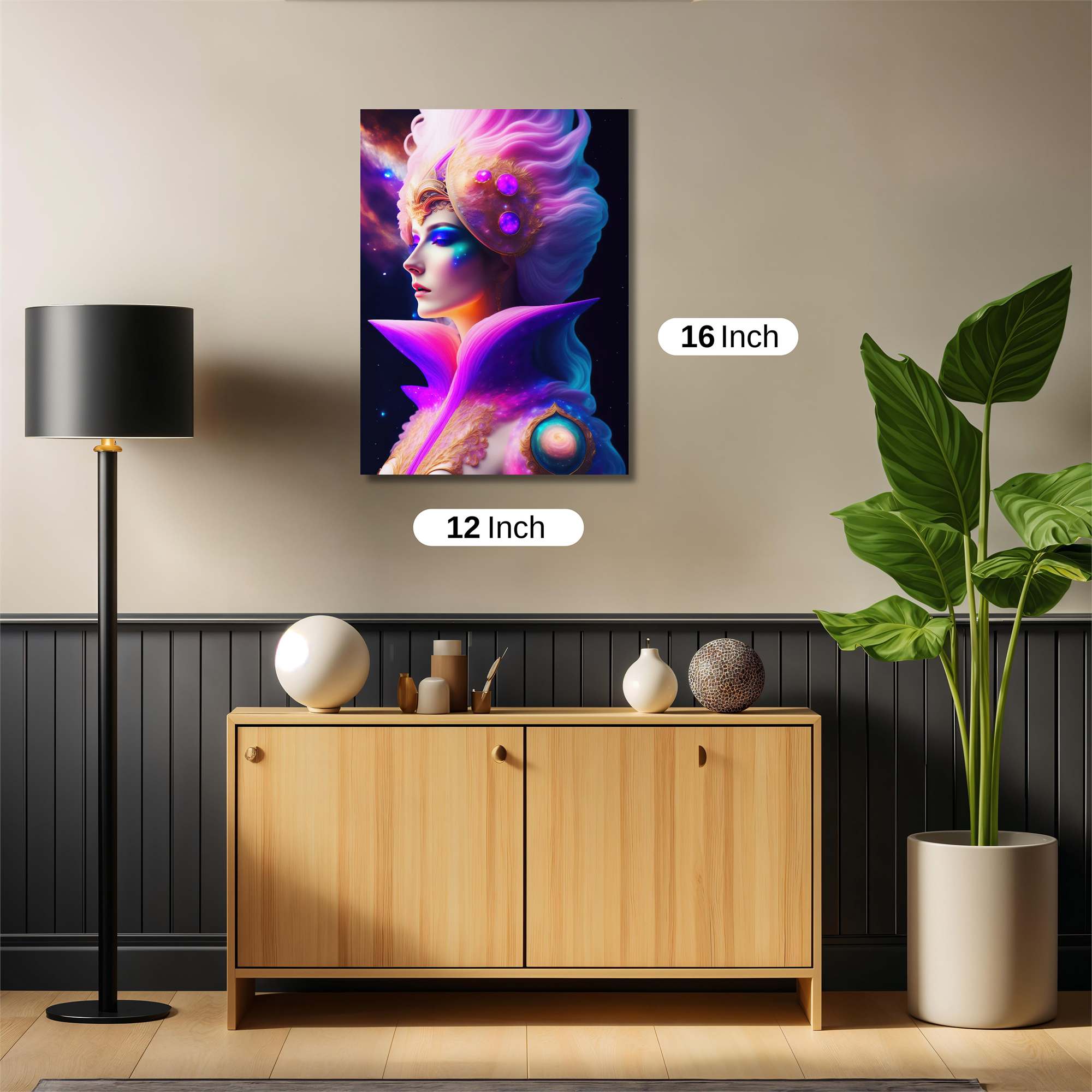 Galactic Elegance Safe Wall Magnetic / M