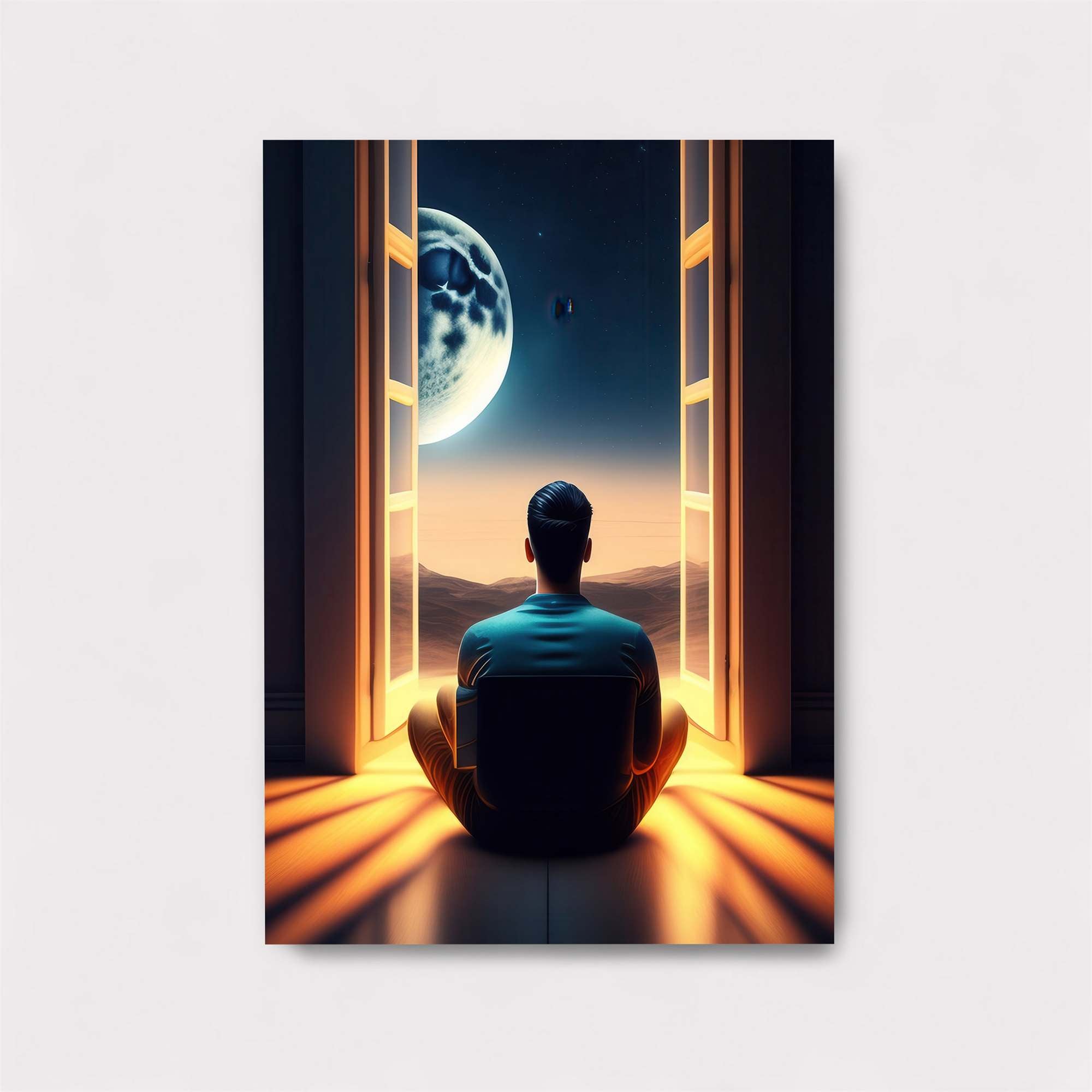 Moonlit Serenity Safe Wall Magnetic / M