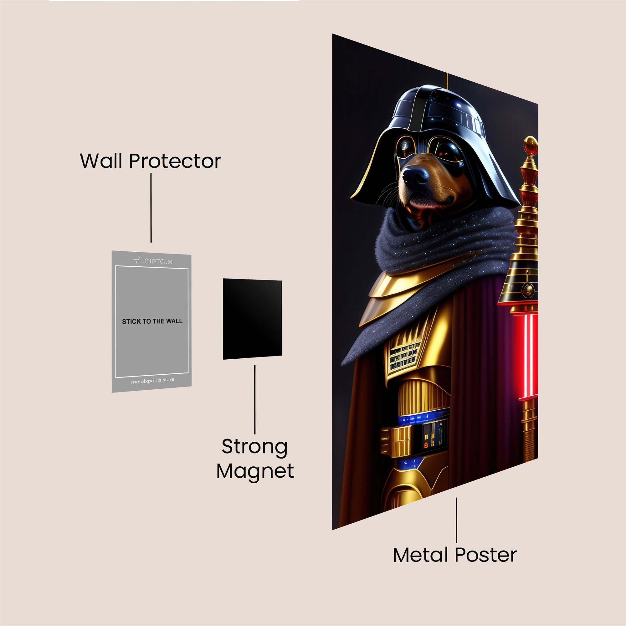 Darth Regal Safe Wall Magnetic / M