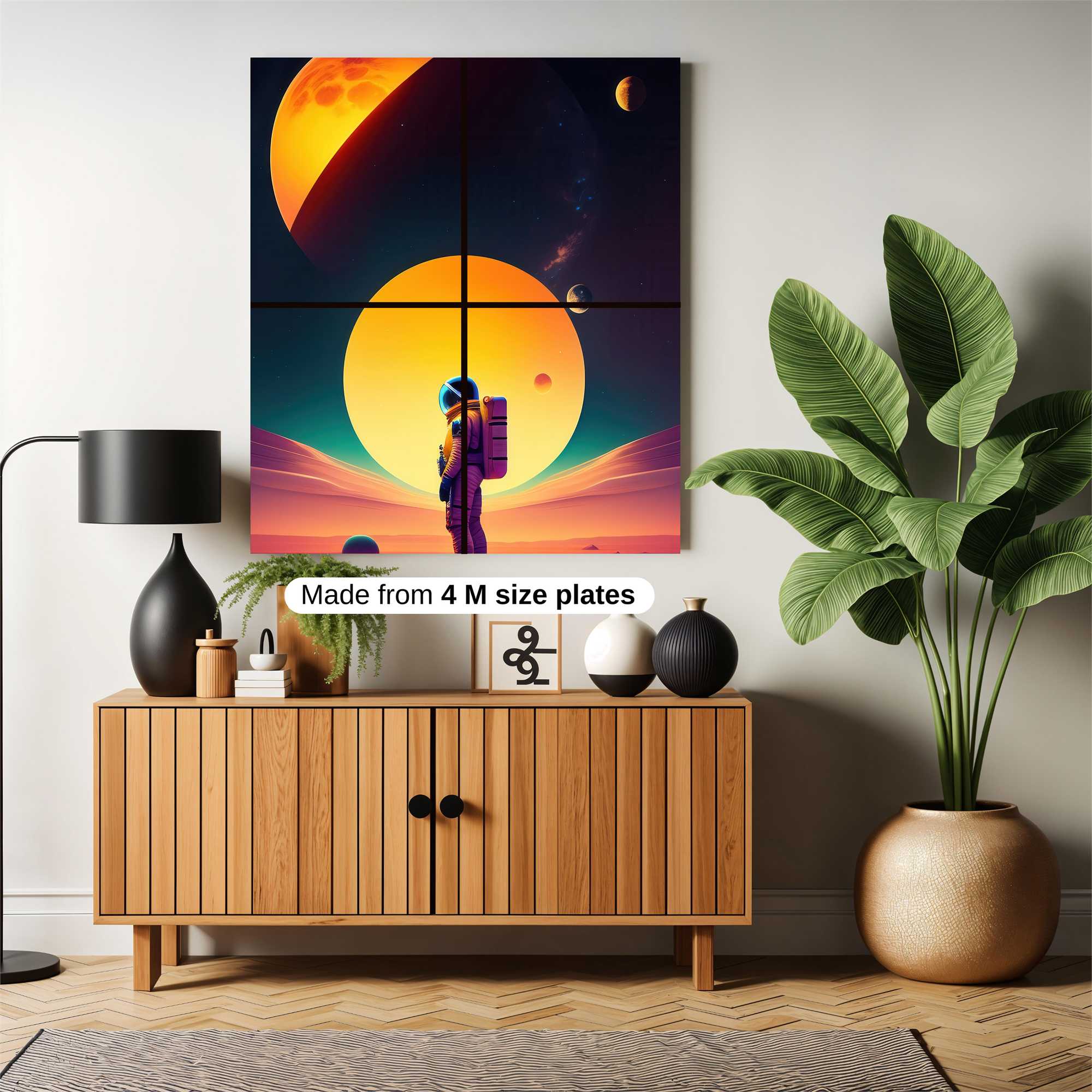 Astronaut Serenity Safe Wall Magnetic / M