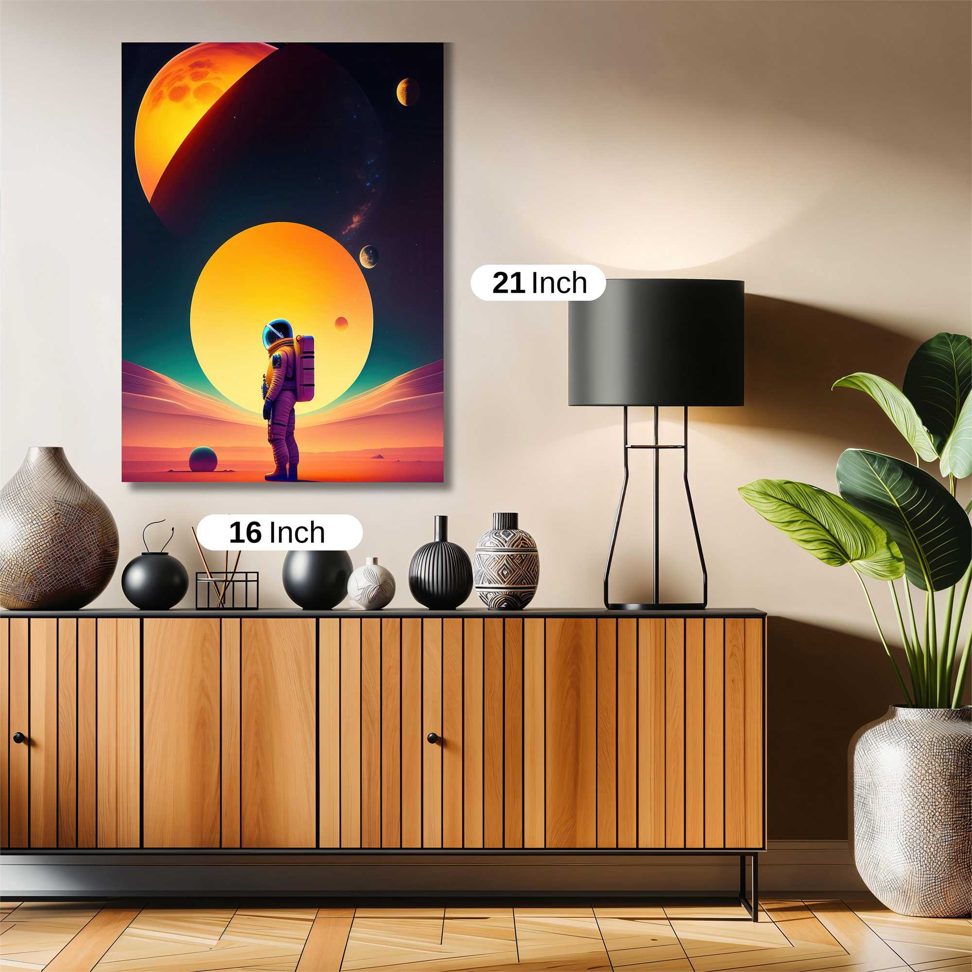 Astronaut Serenity Safe Wall Magnetic / M