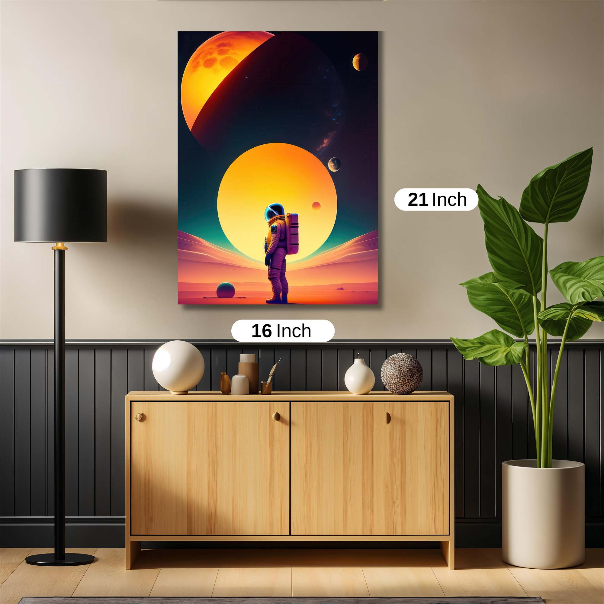 Astronaut Serenity Safe Wall Magnetic / M