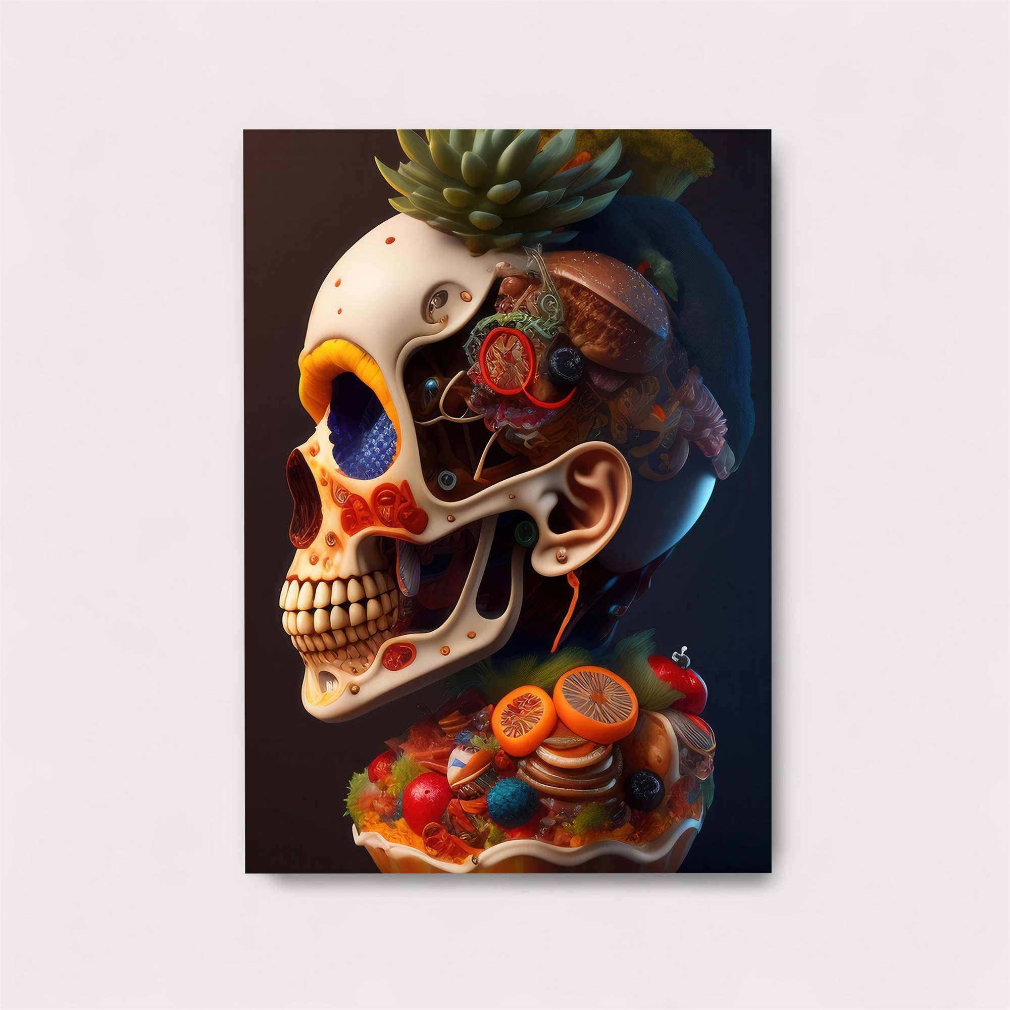 Skull Fiesta Safe Wall Magnetic / M