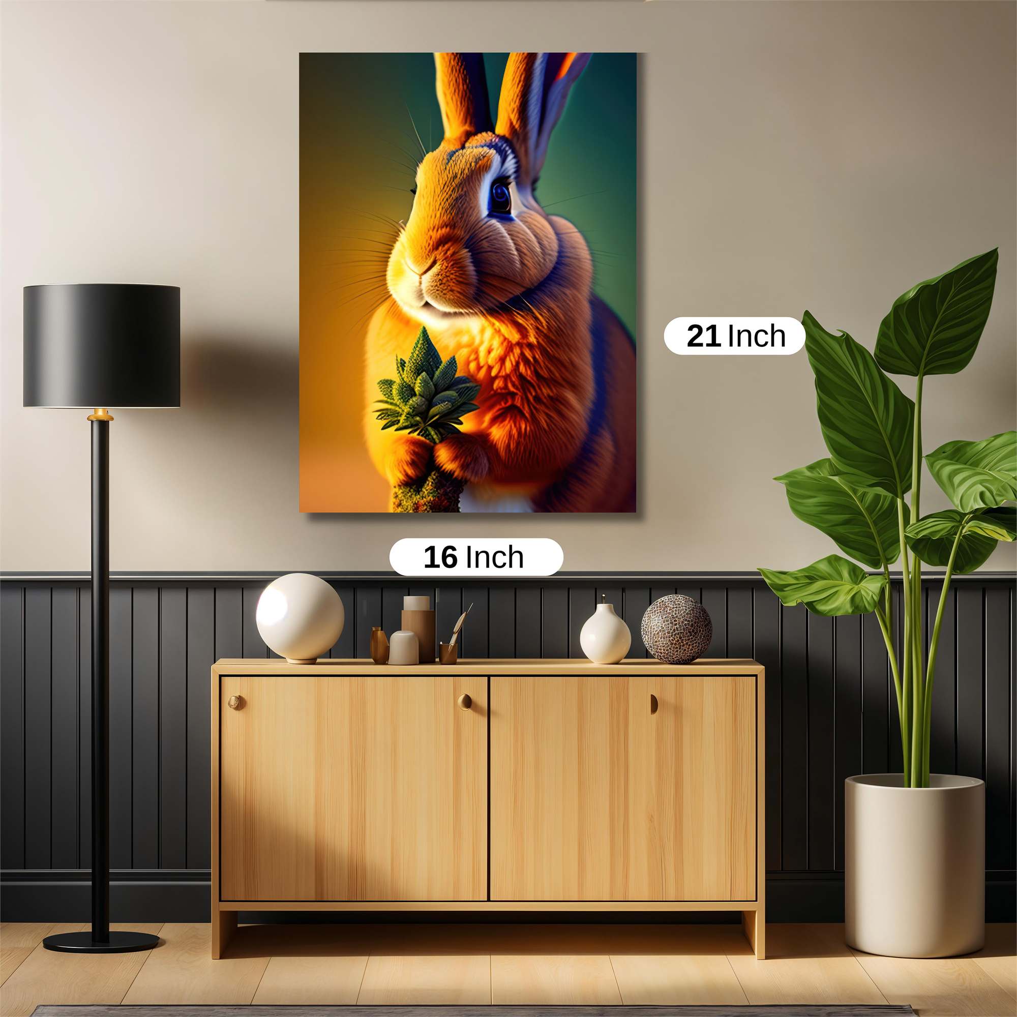 Bunny Bliss Safe Wall Magnetic / M