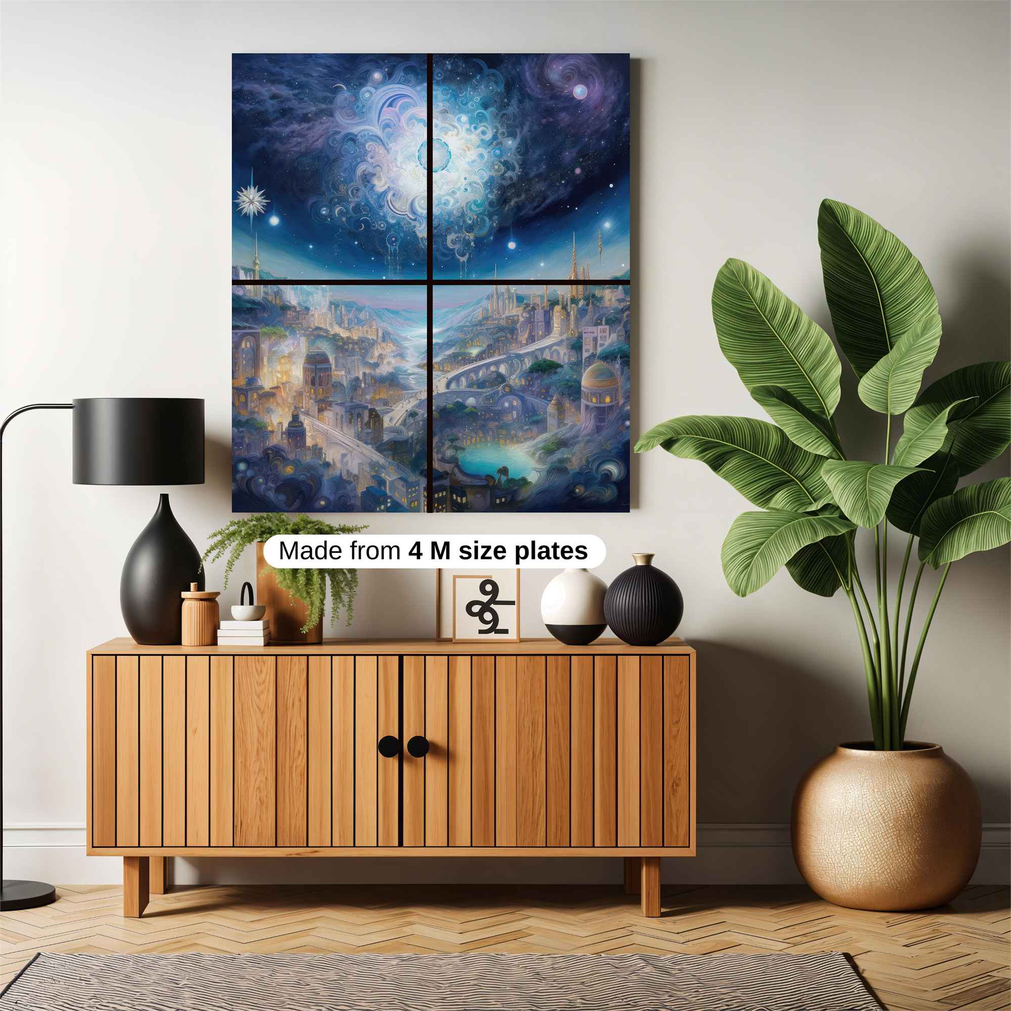 Cosmic Serenity Safe Wall Magnetic / M