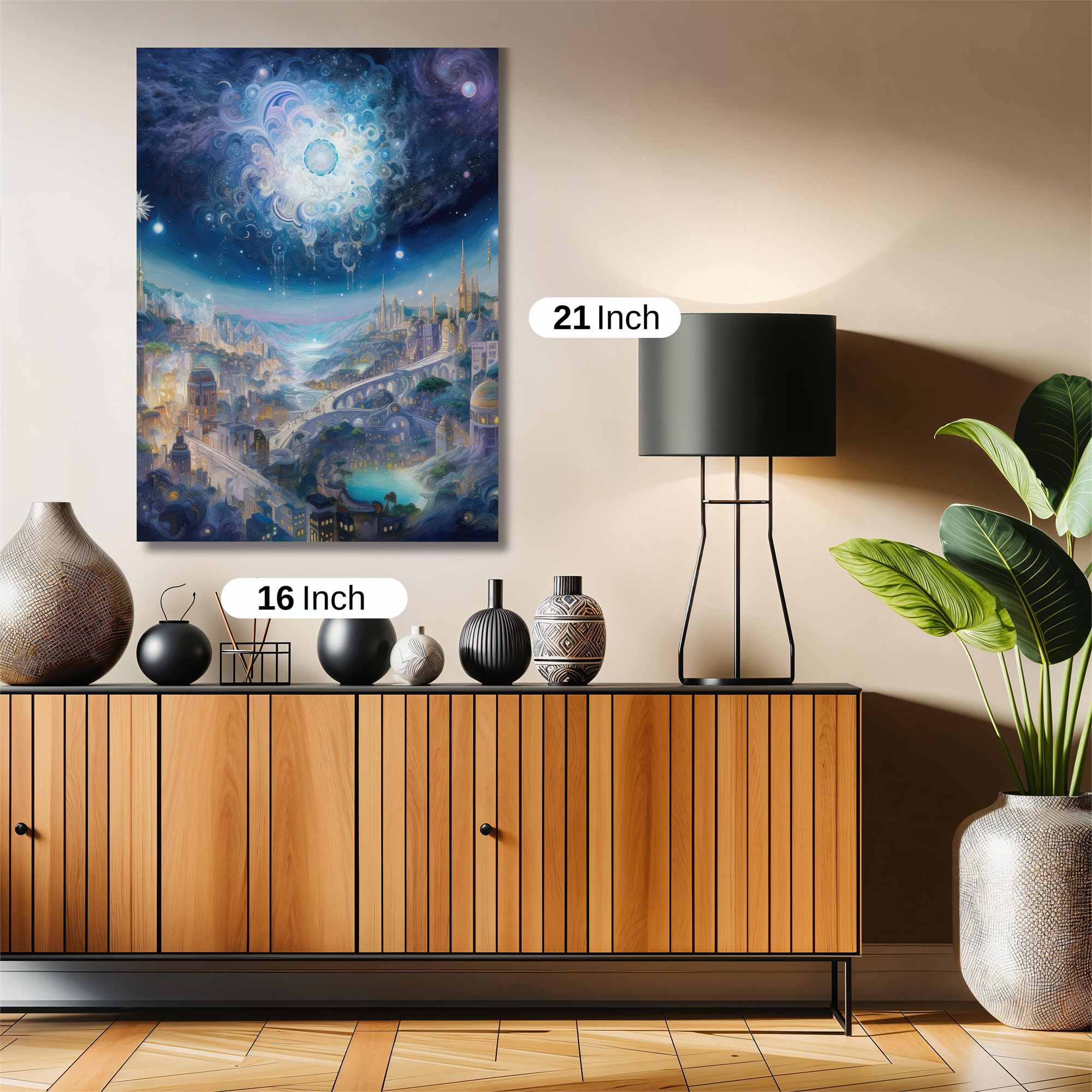 Cosmic Serenity Safe Wall Magnetic / M