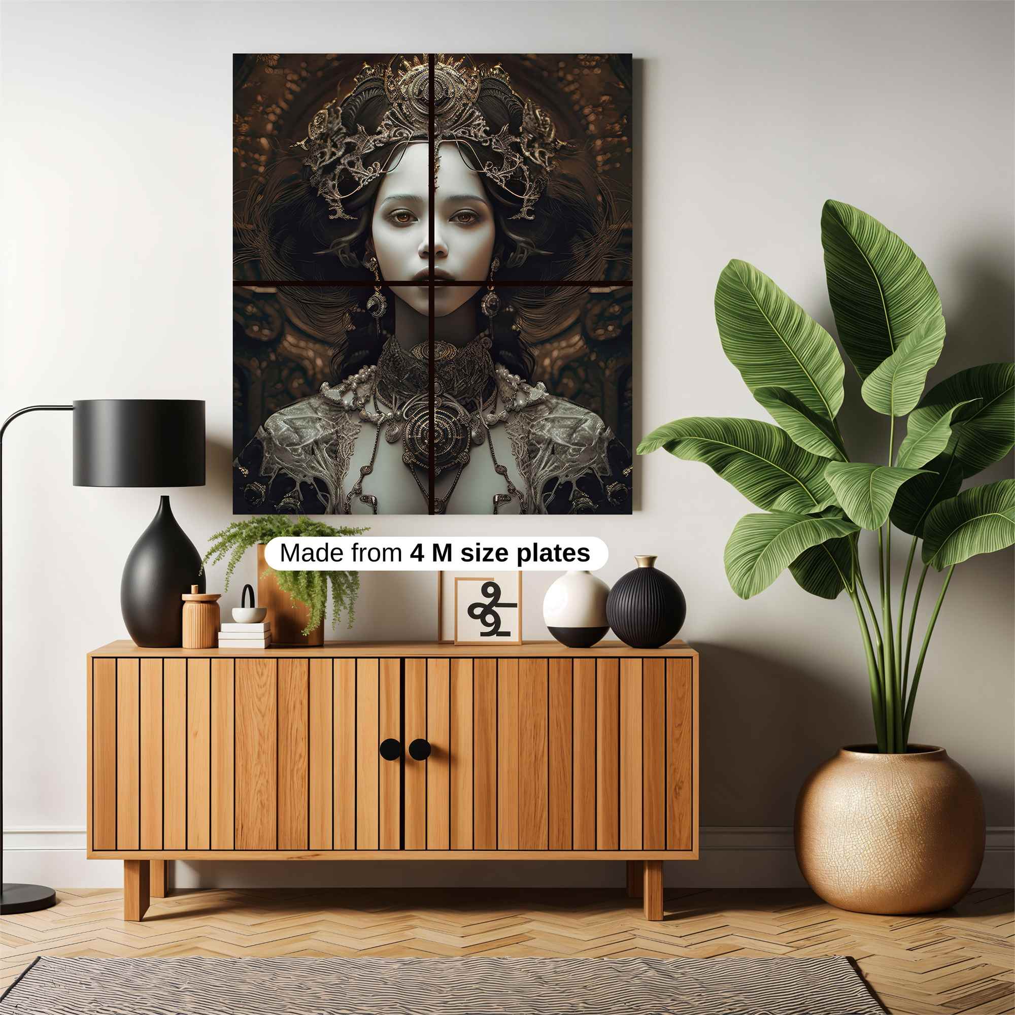 Queen Enigma Safe Wall Magnetic / M