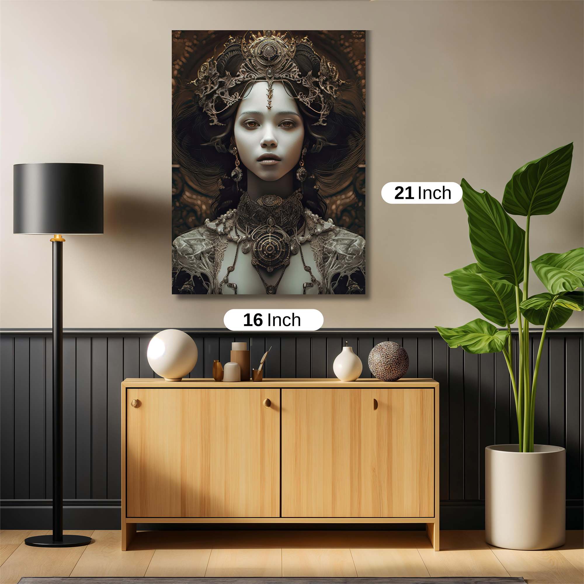 Queen Enigma Safe Wall Magnetic / M
