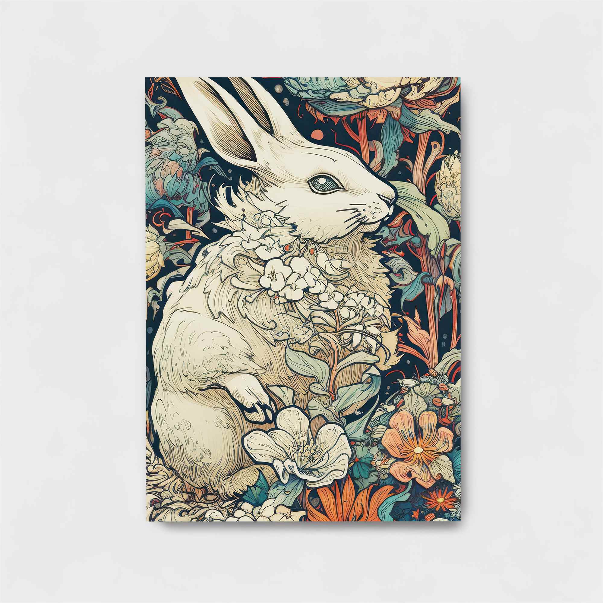 Floral Serenity Safe Wall Magnetic / M