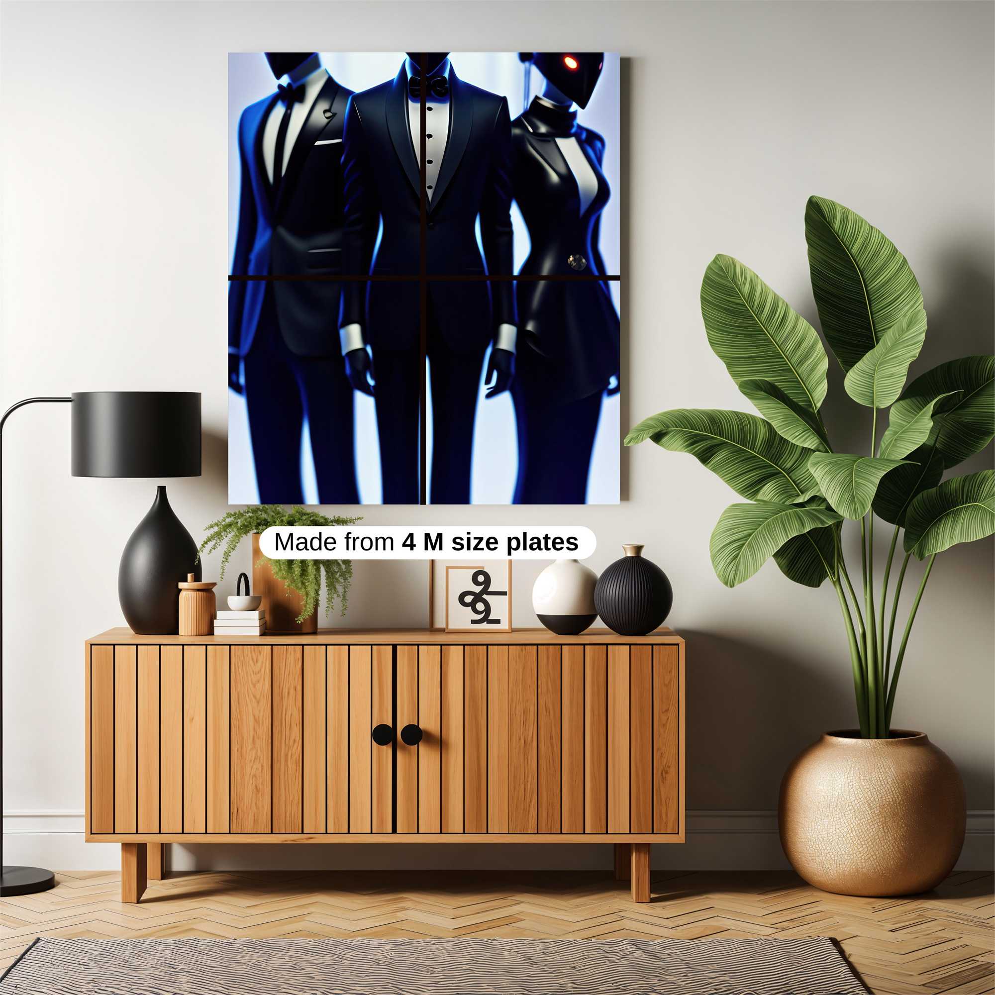 Masquerade Elegance Safe Wall Magnetic / M