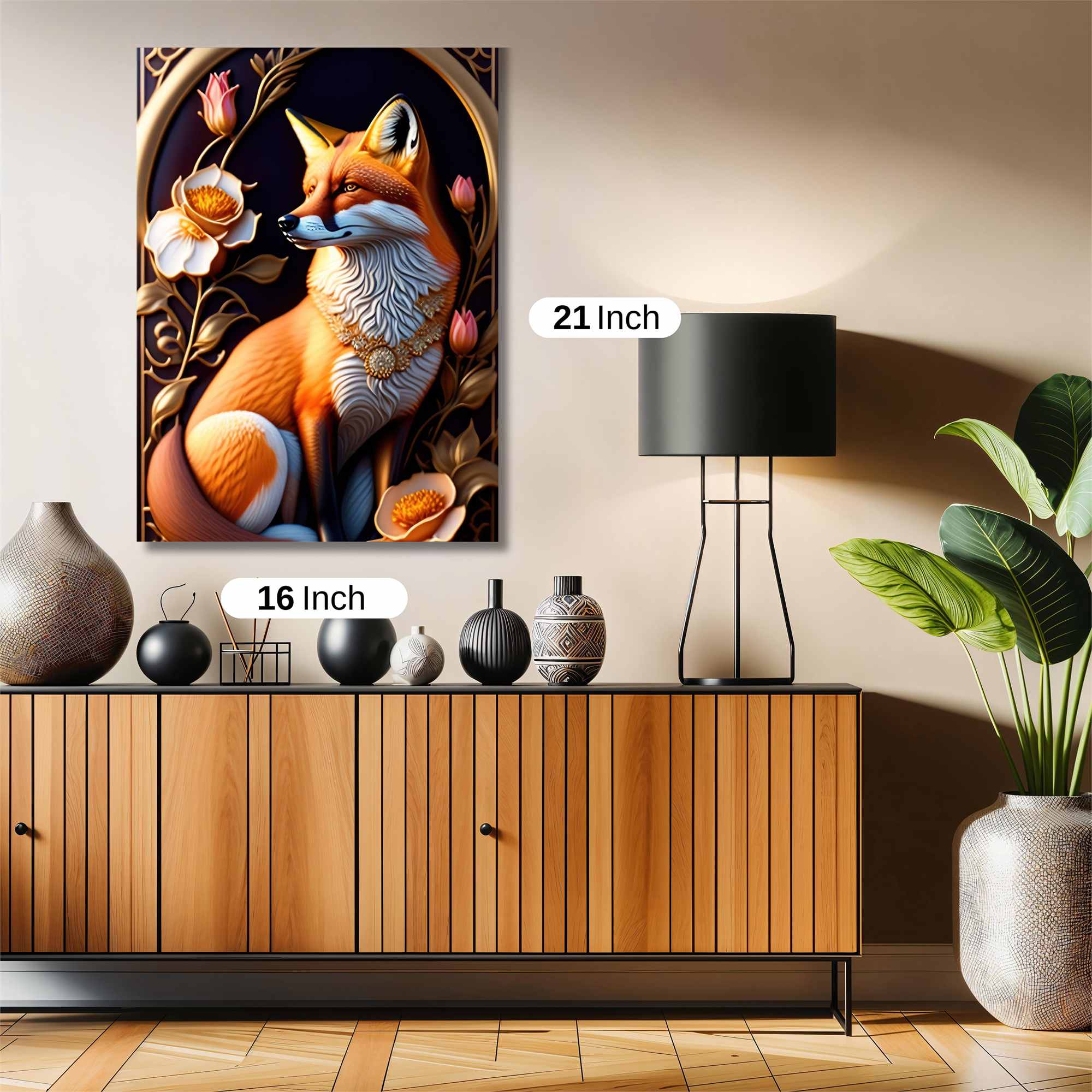 Regal Fox Safe Wall Magnetic / M
