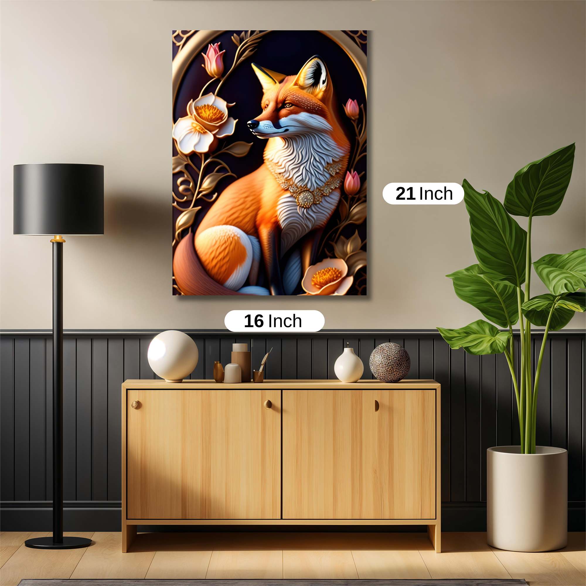 Regal Fox Safe Wall Magnetic / M