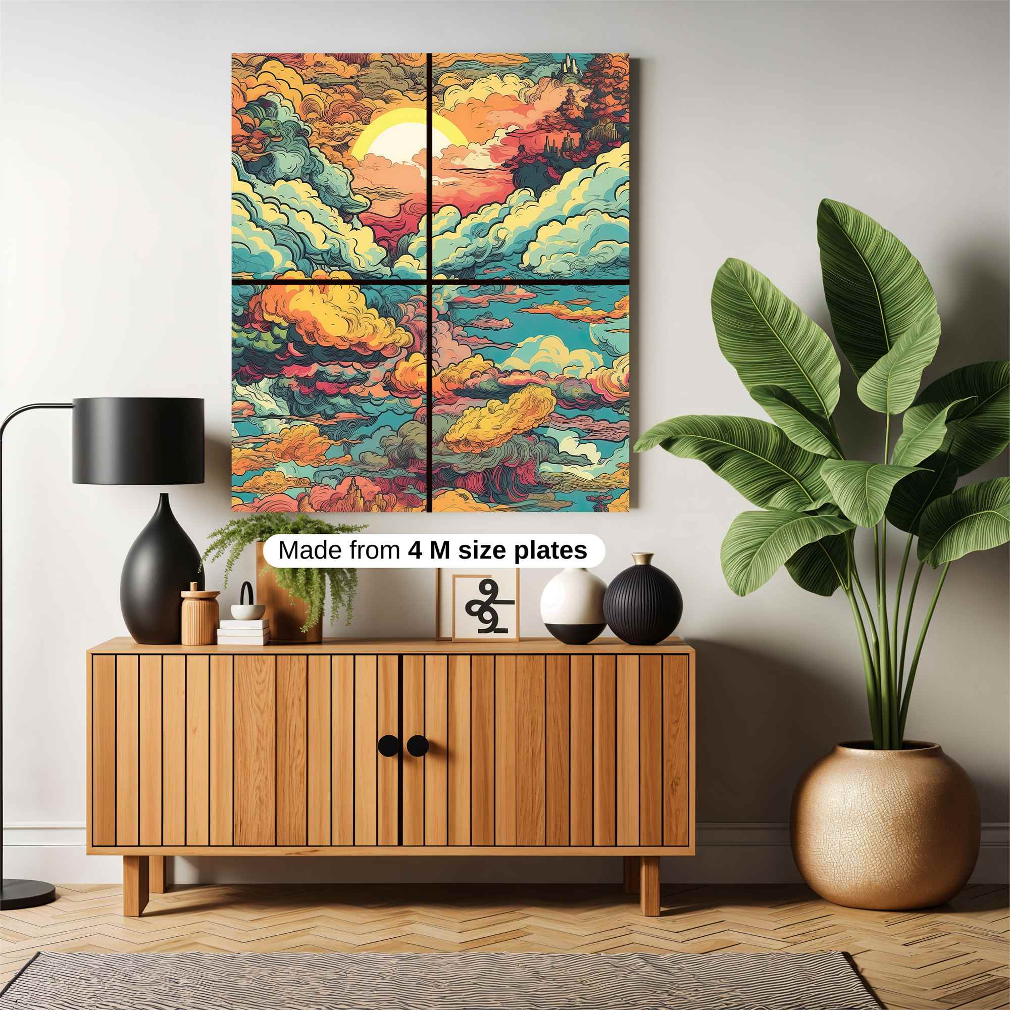 Sunset Dream Safe Wall Magnetic / M
