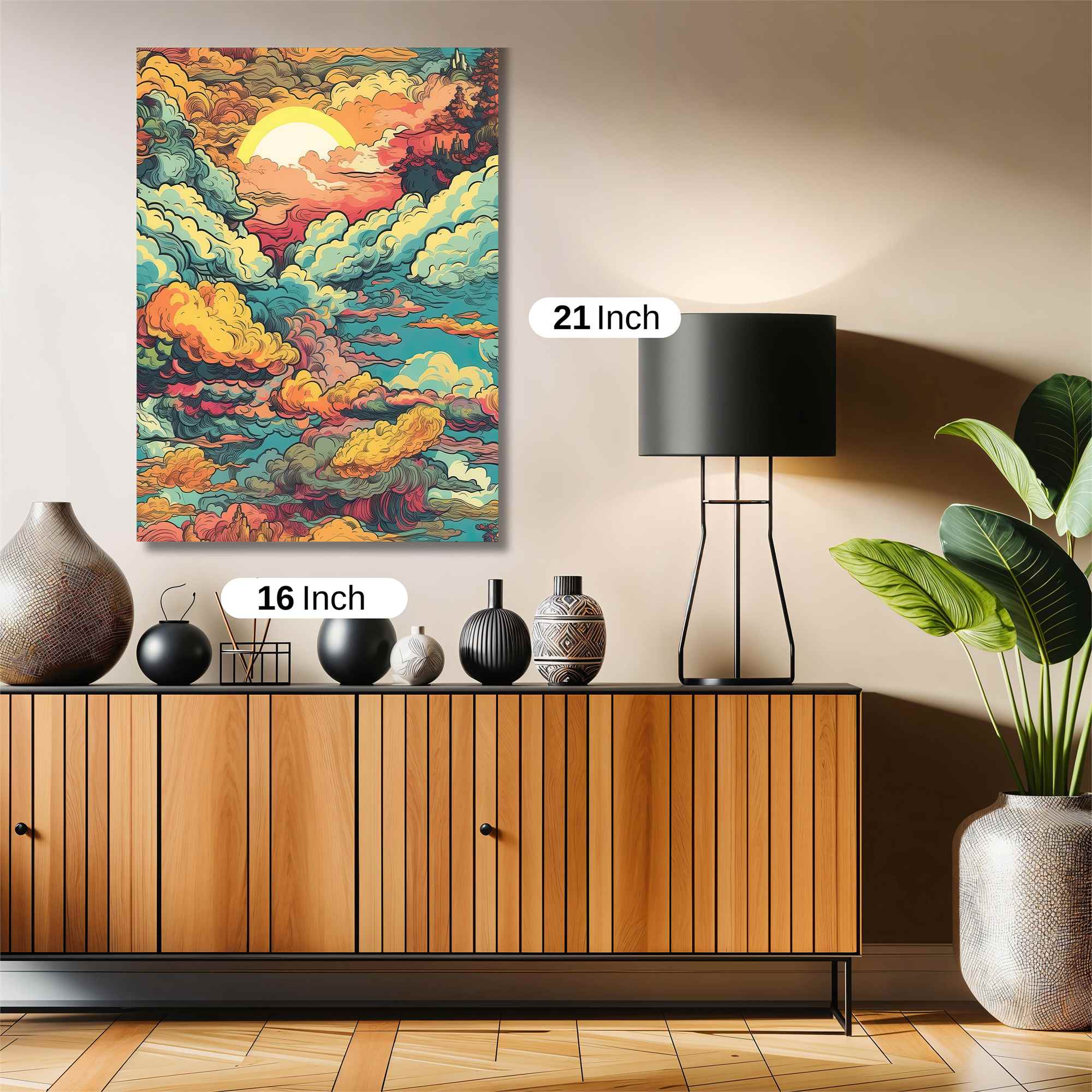 Sunset Dream Safe Wall Magnetic / M