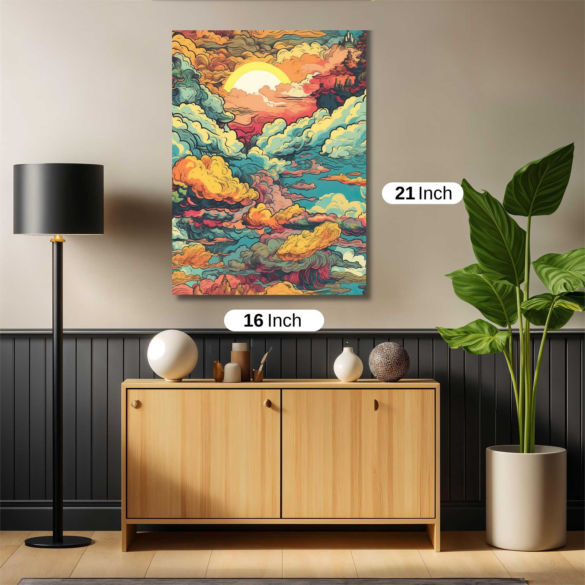 Sunset Dream Safe Wall Magnetic / M