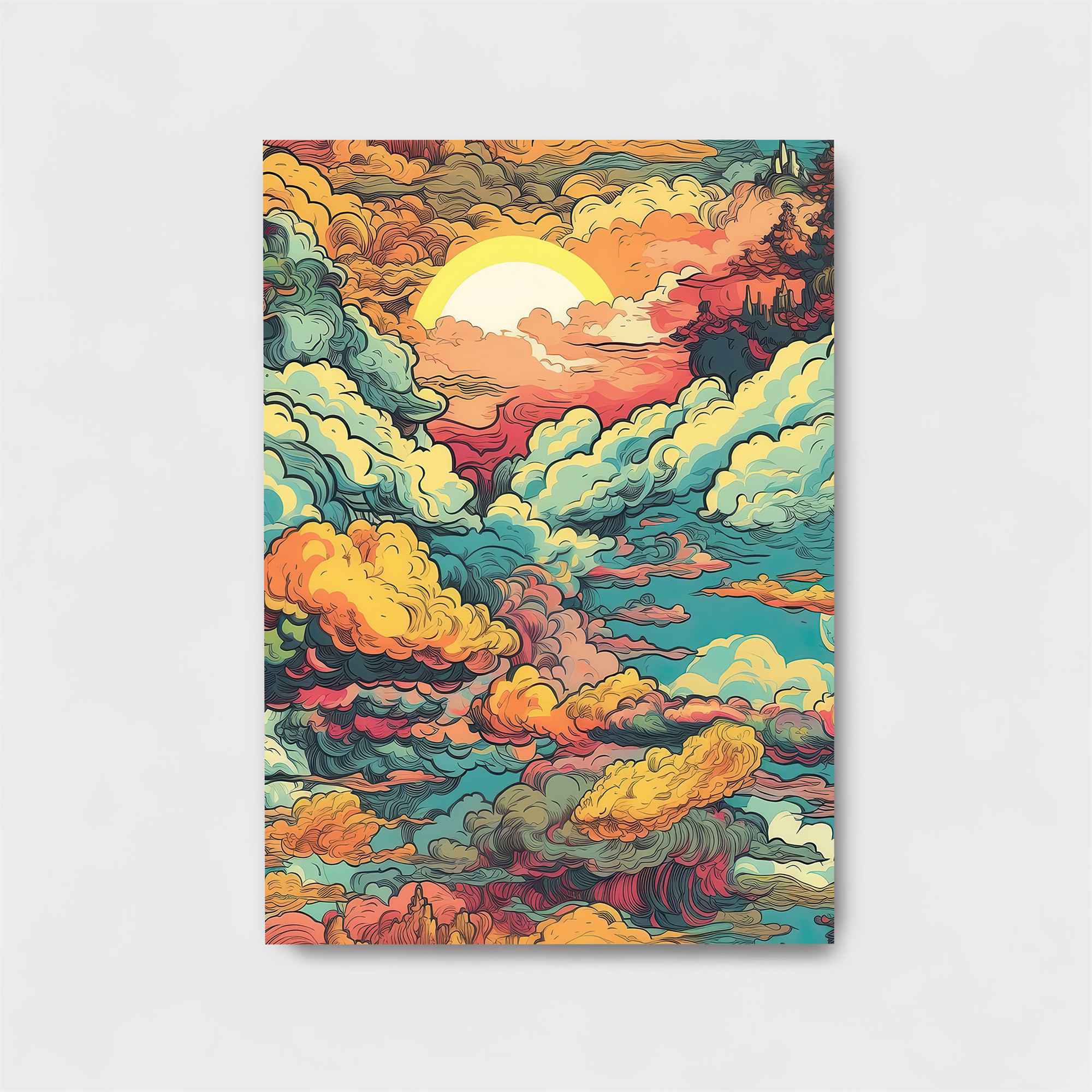 Sunset Dream Safe Wall Magnetic / M