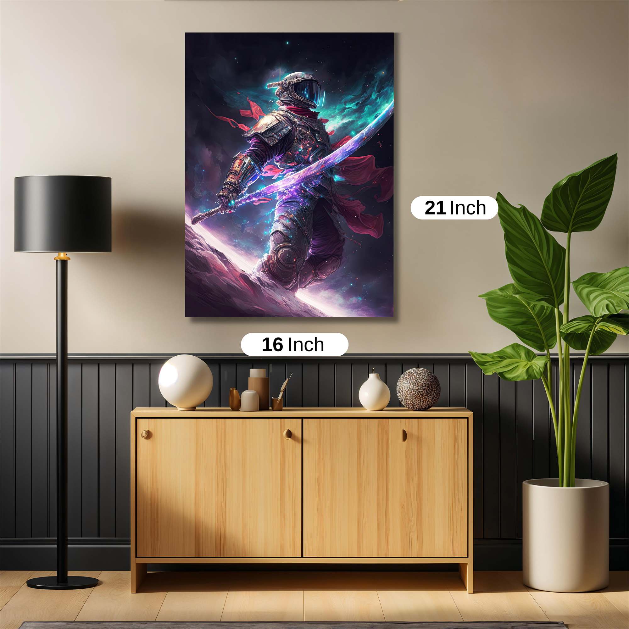 Samurai Serenity Safe Wall Magnetic / M