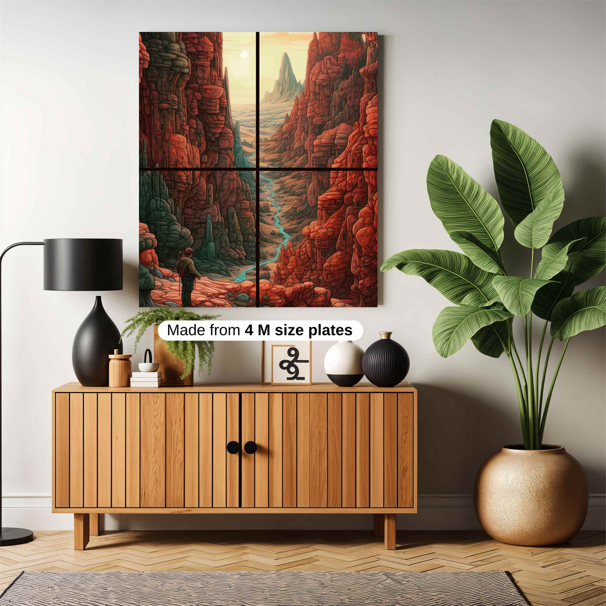 Canyon Serenity Safe Wall Magnetic / M