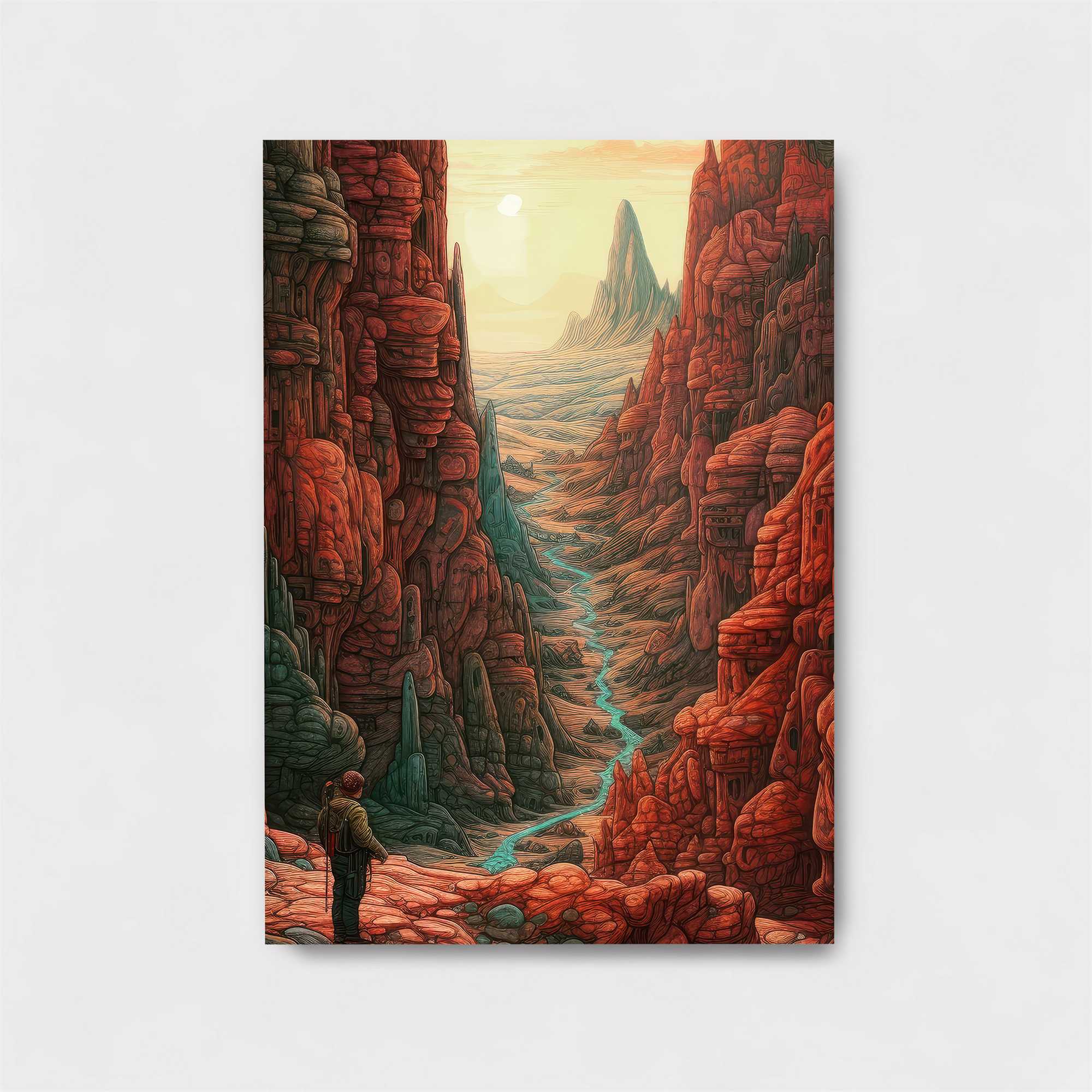 Canyon Serenity Safe Wall Magnetic / M