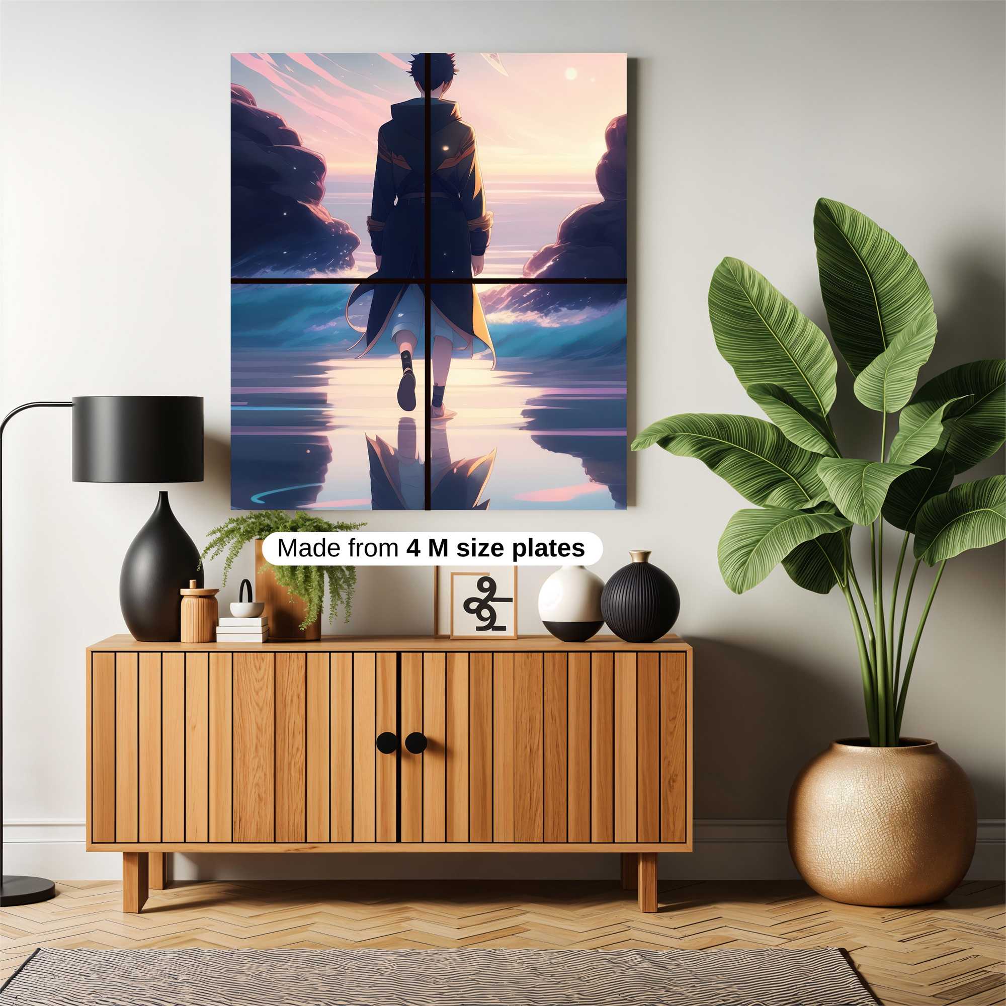 Sunset Solitude Safe Wall Magnetic / M