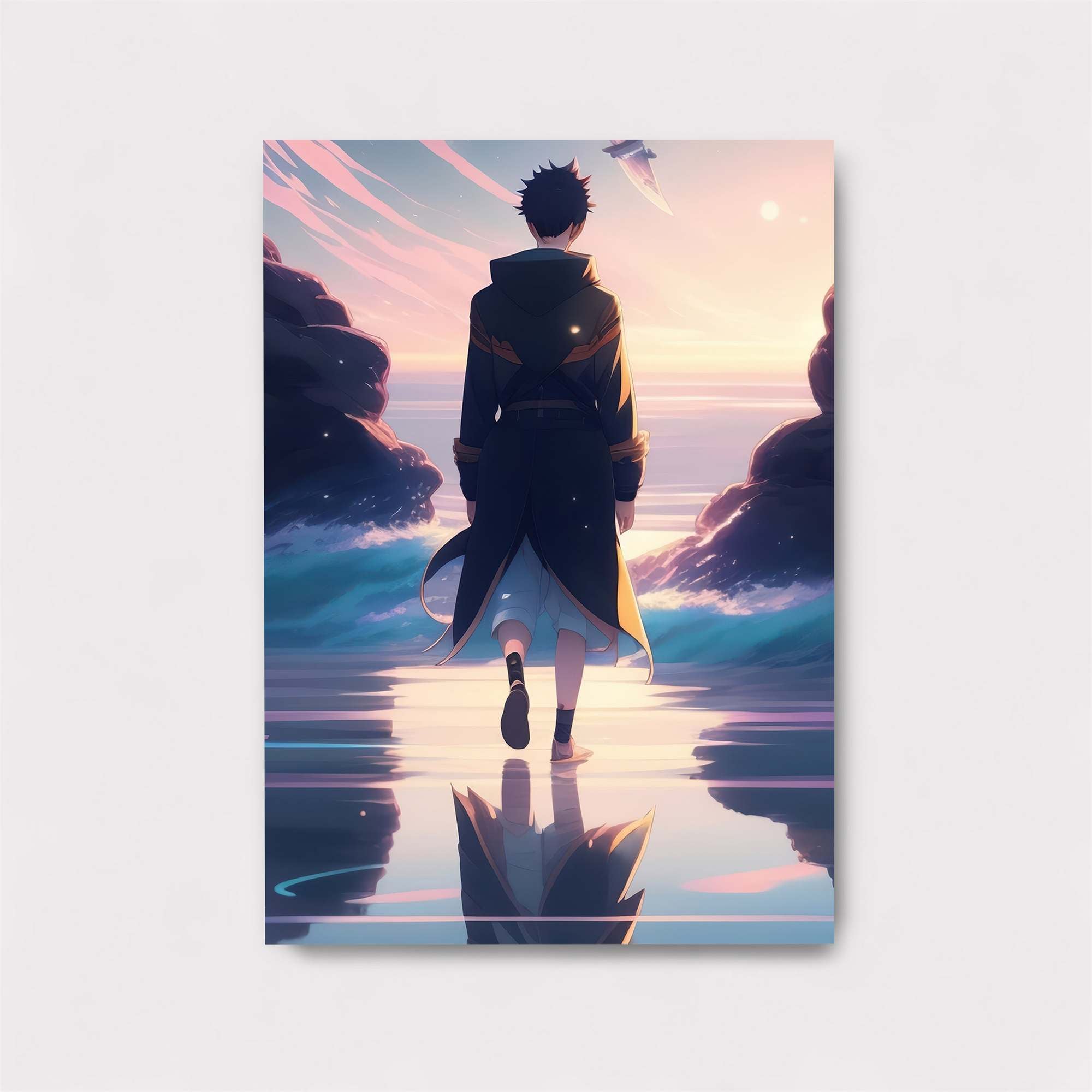 Sunset Solitude Safe Wall Magnetic / M