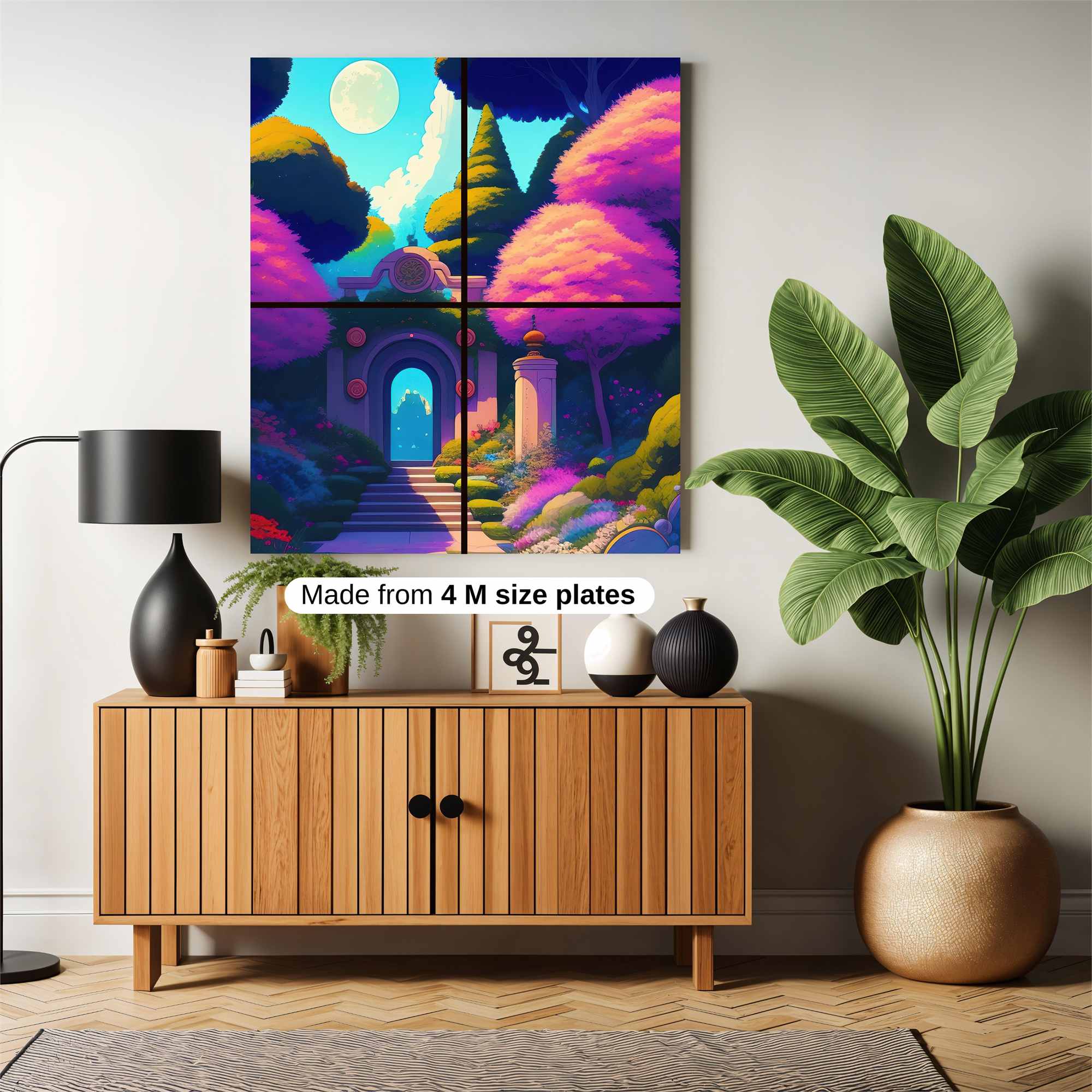 Moonlit Whimsy Safe Wall Magnetic / M