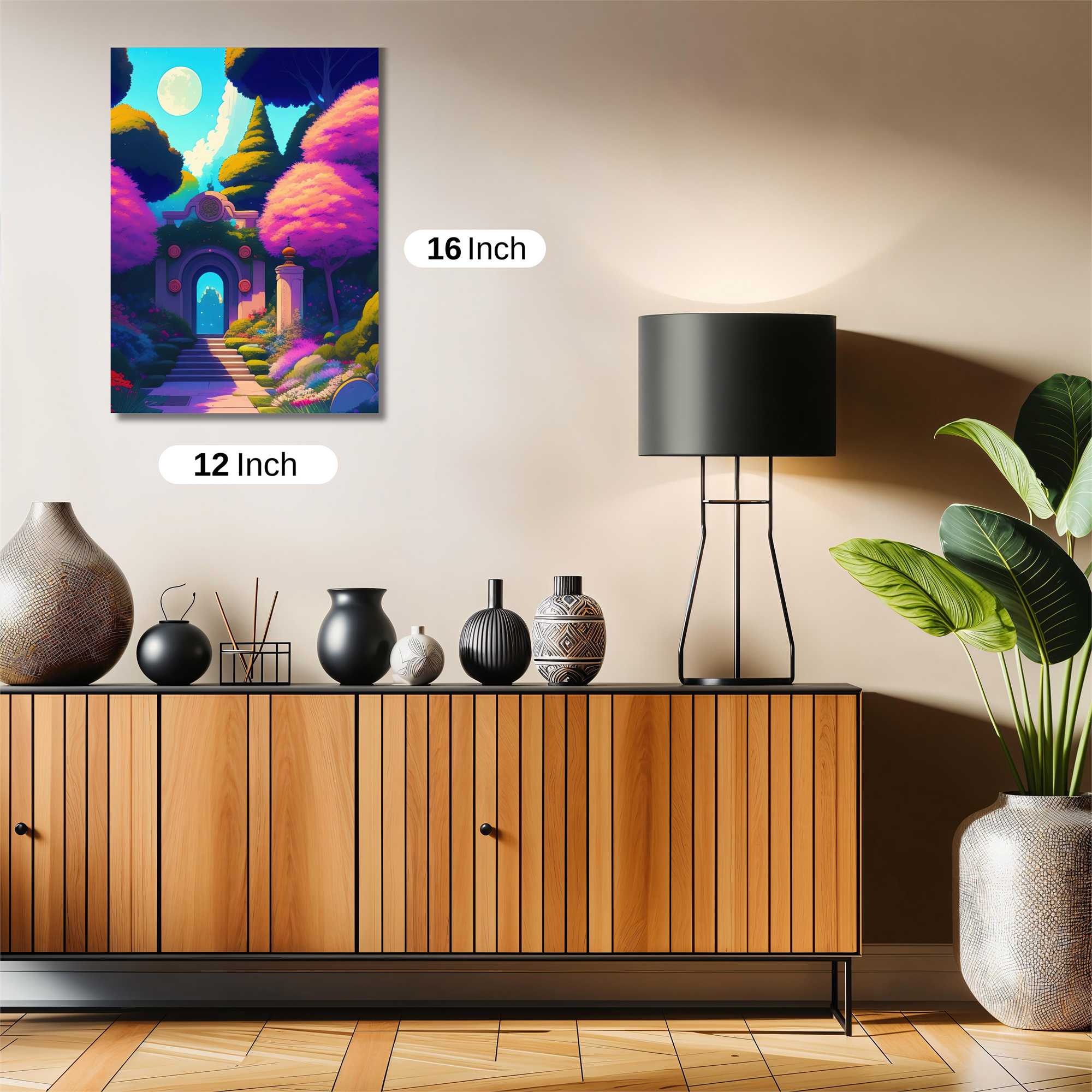 Moonlit Whimsy Safe Wall Magnetic / M