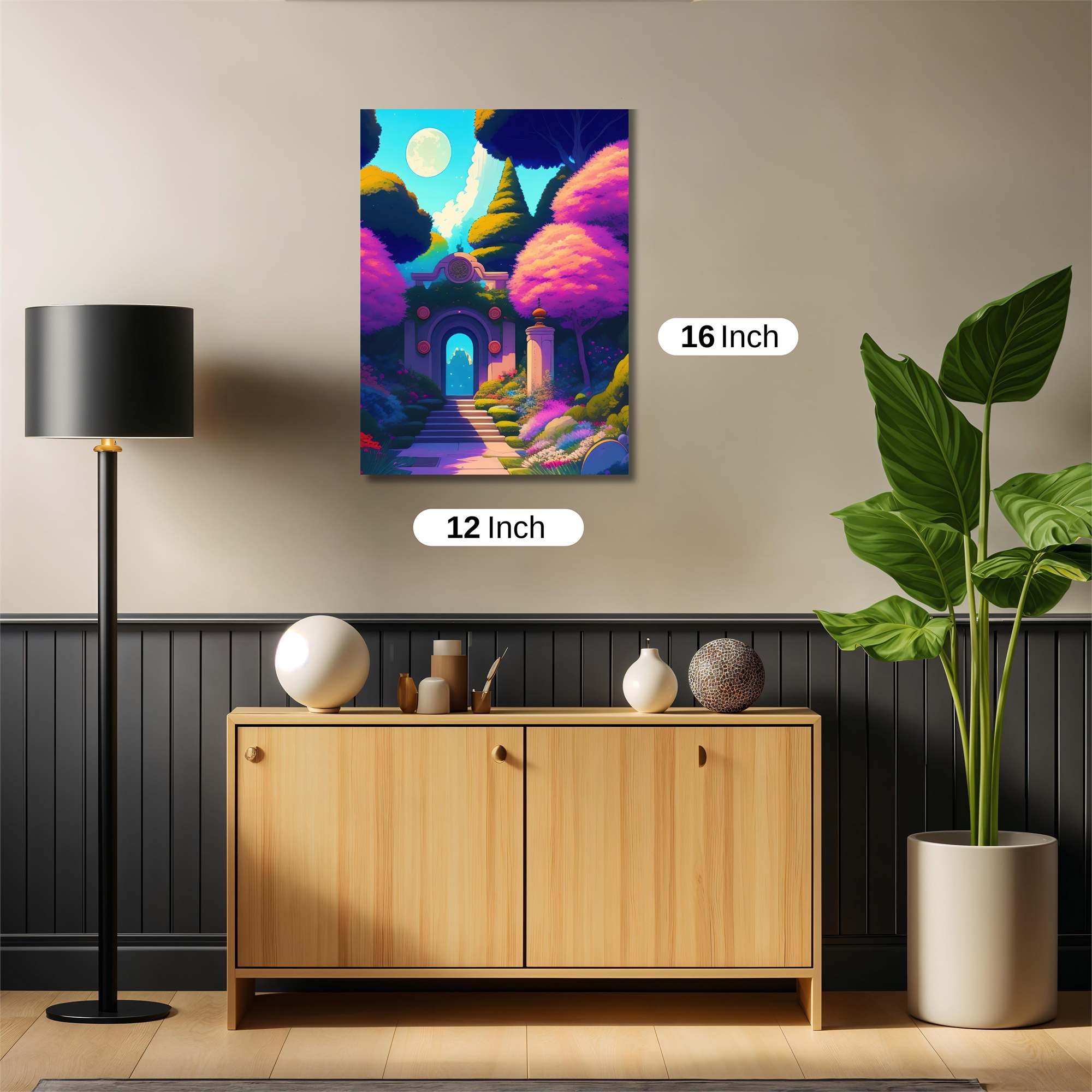 Moonlit Whimsy Safe Wall Magnetic / M