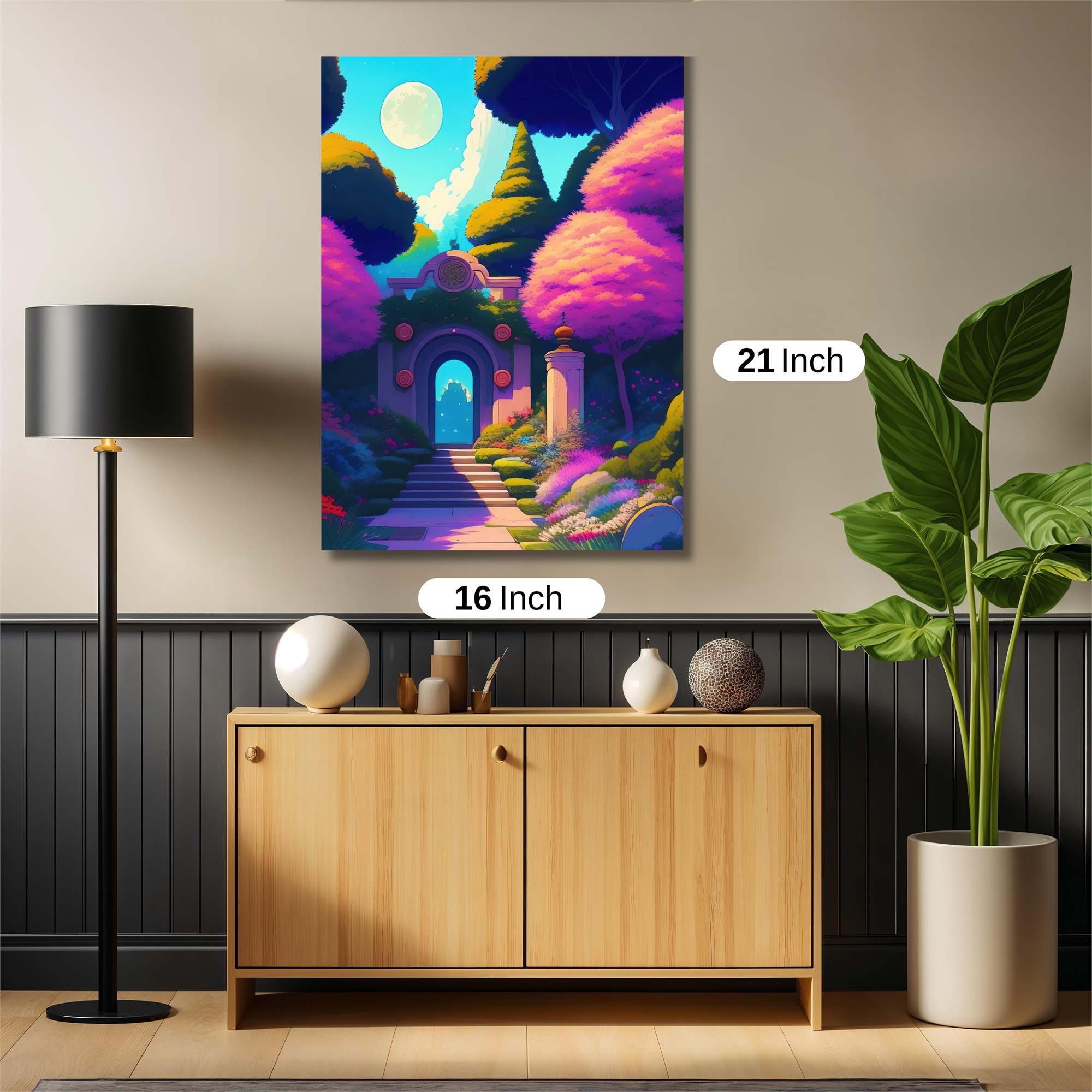 Moonlit Whimsy Safe Wall Magnetic / M