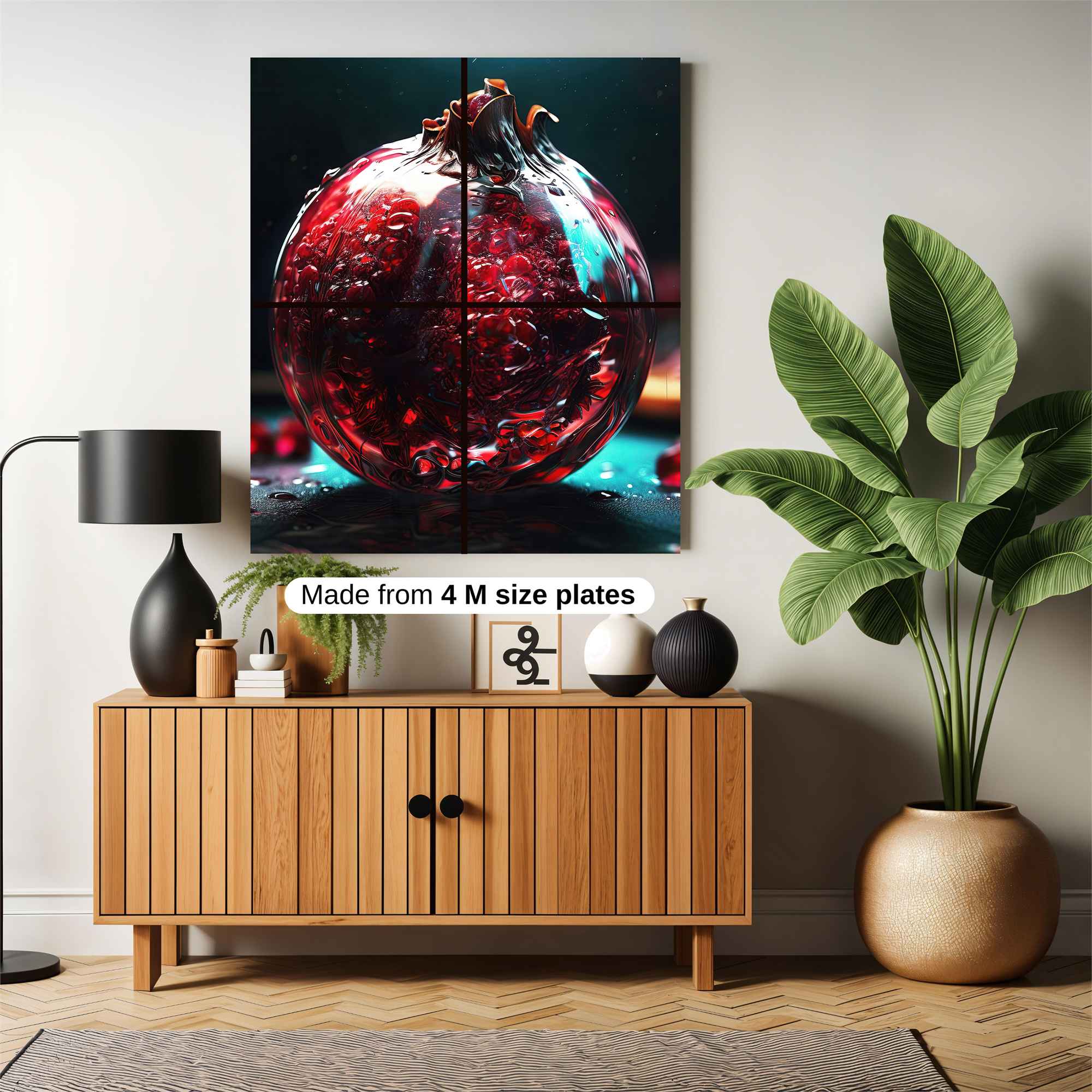 Pomegranate Radiance Safe Wall Magnetic / M
