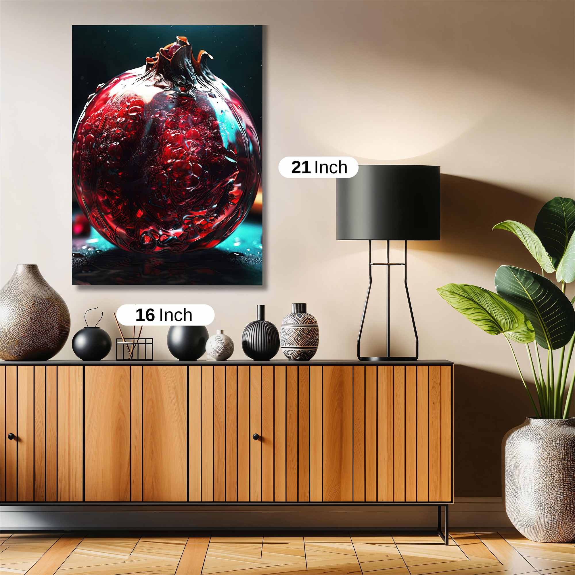 Pomegranate Radiance Safe Wall Magnetic / M