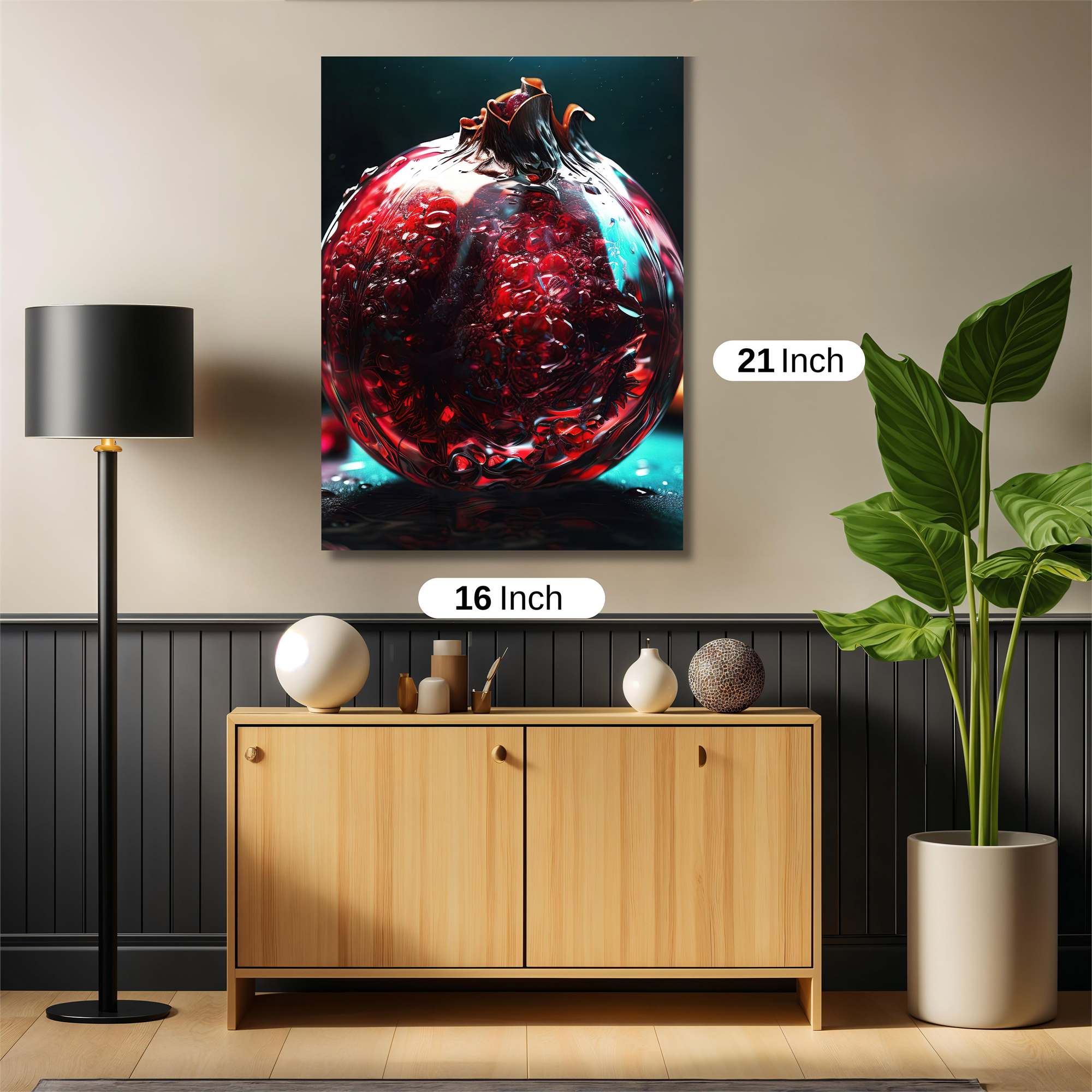 Pomegranate Radiance Safe Wall Magnetic / M