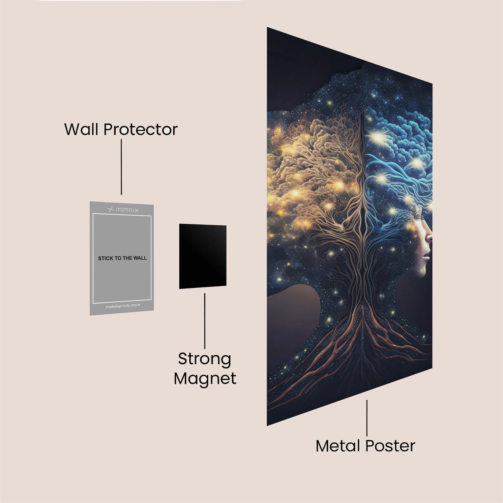 MindFusion Safe Wall Magnetic / M