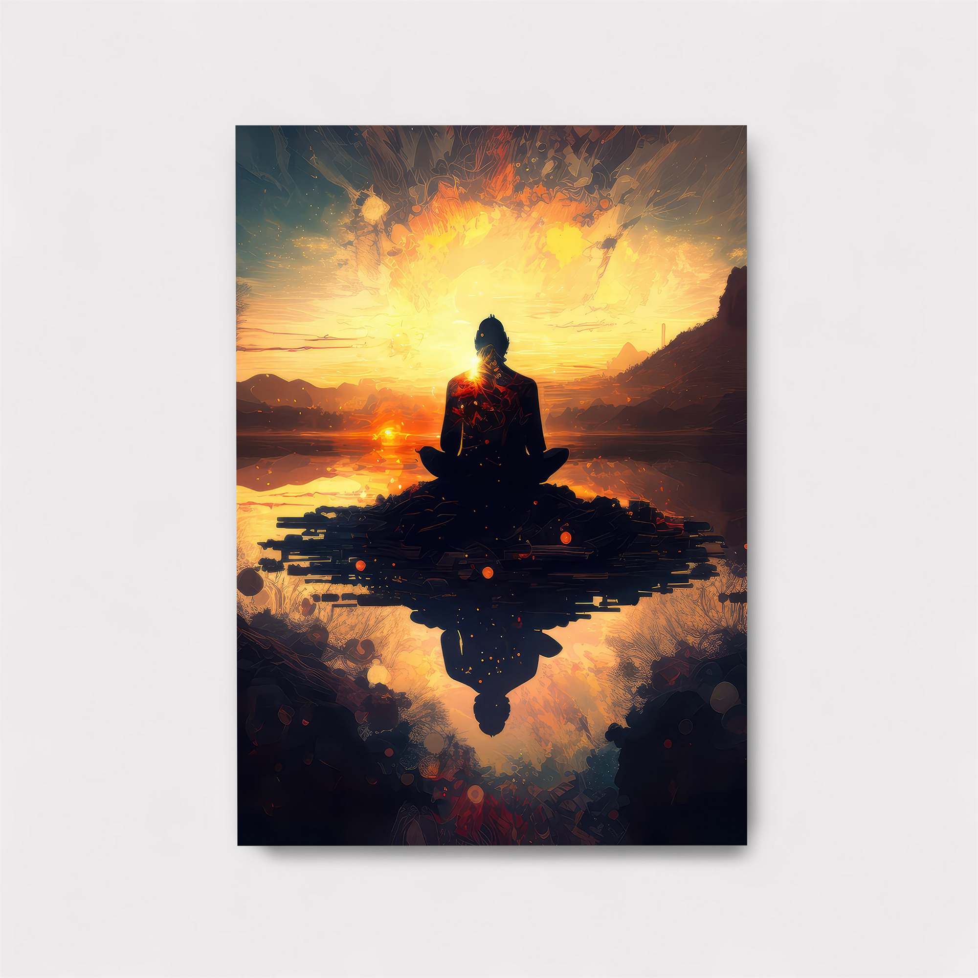 Meditative Glow Safe Wall Magnetic / M