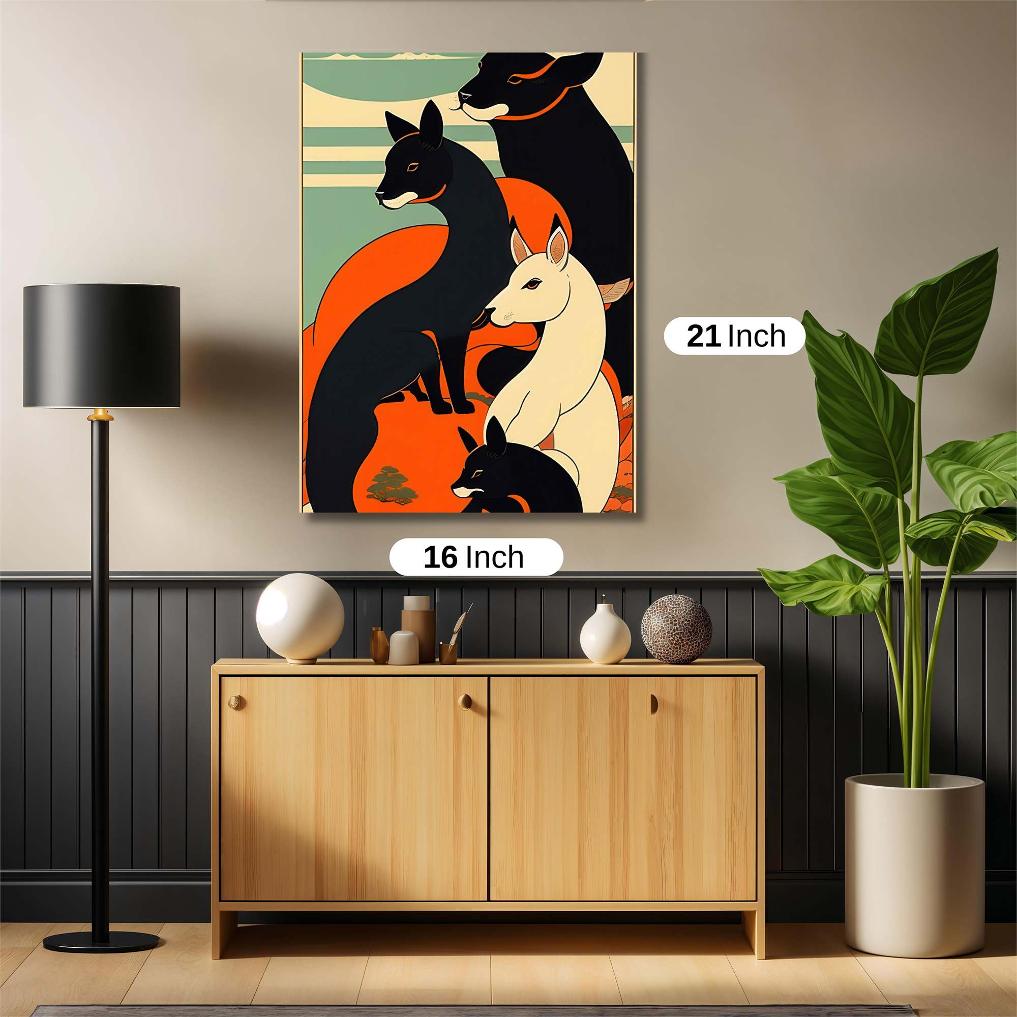 Foxes Harmony Safe Wall Magnetic / M