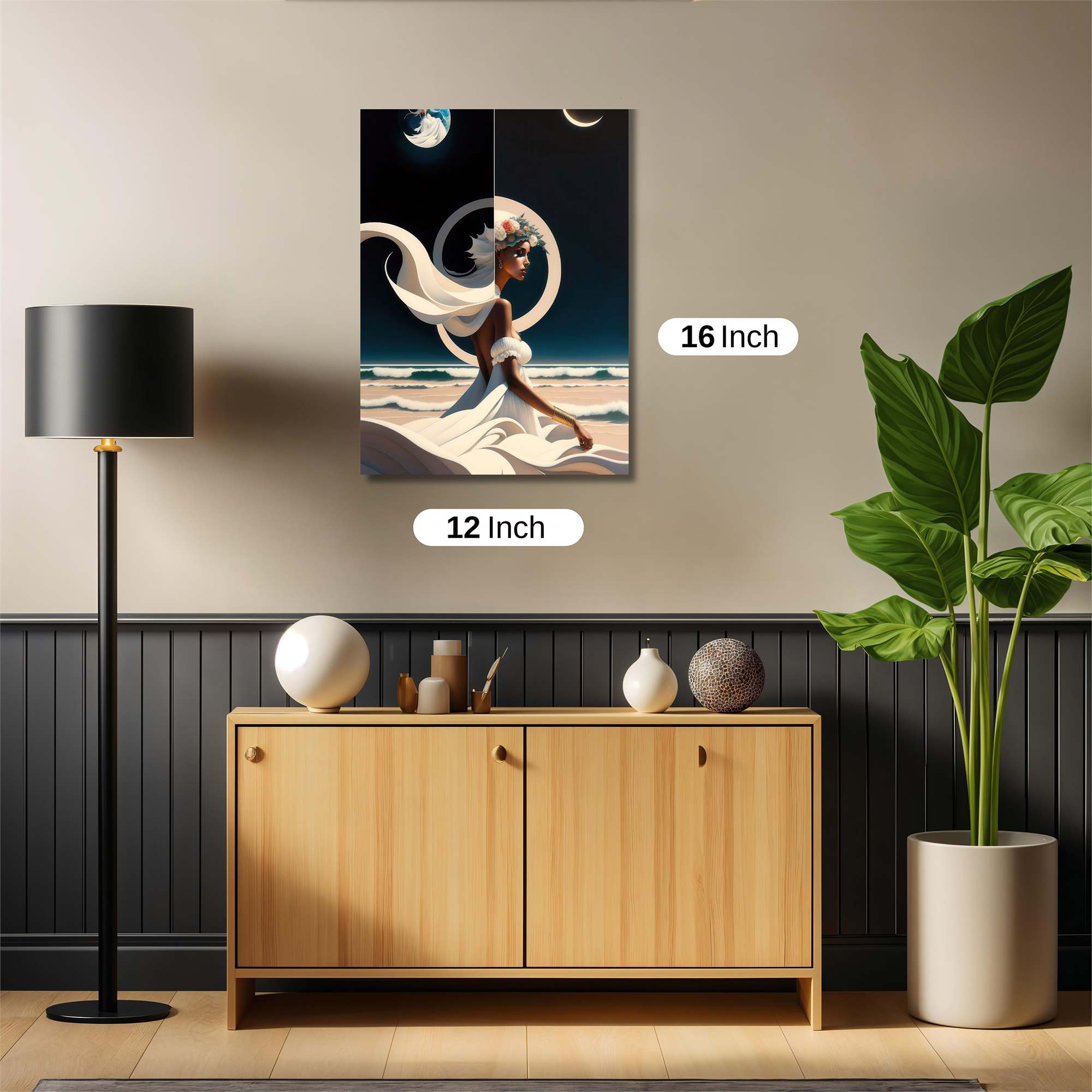Lunar Serenity Safe Wall Magnetic / M