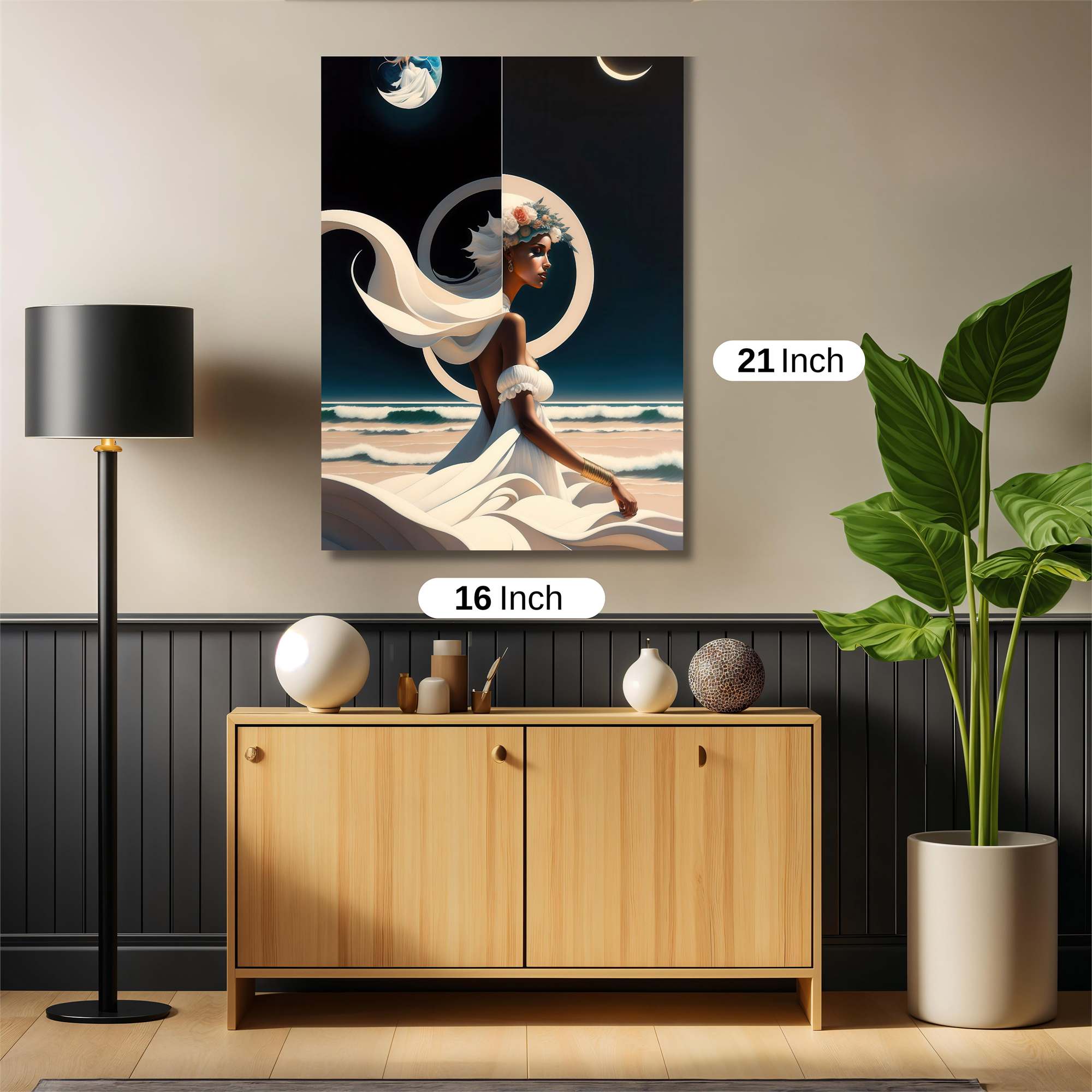 Lunar Serenity Safe Wall Magnetic / M