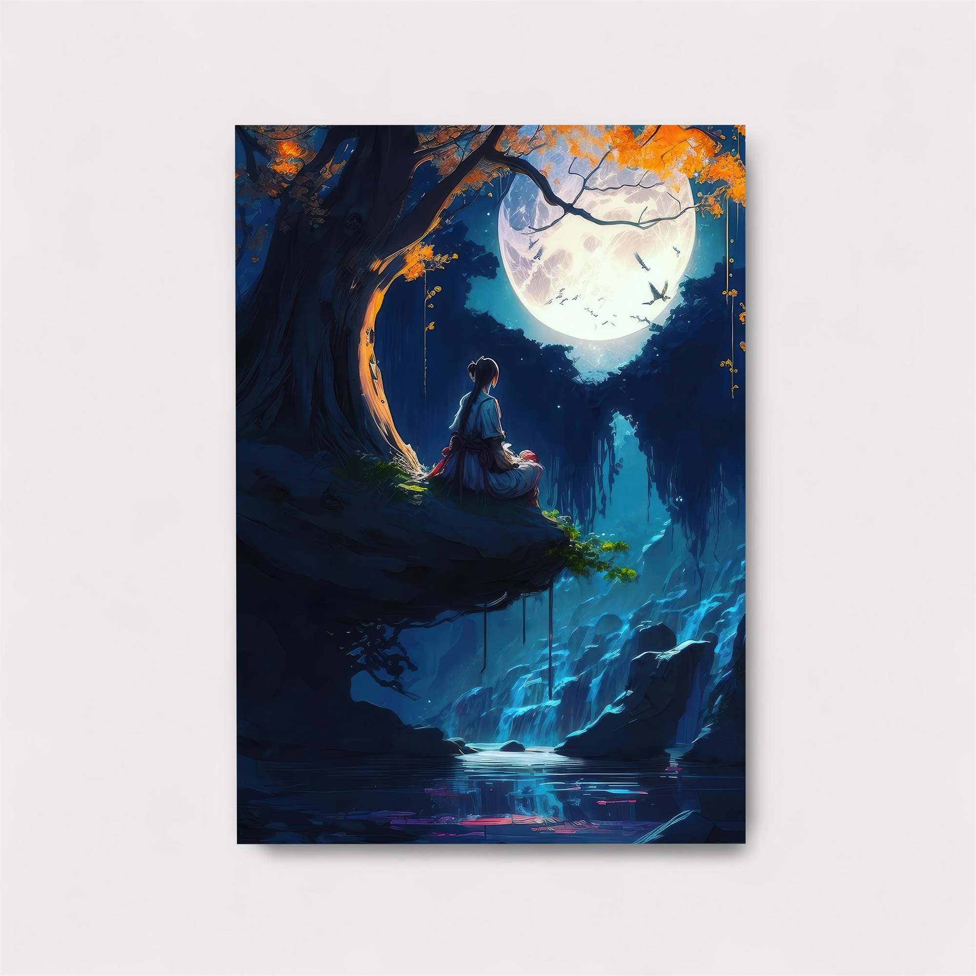 Moonlit Serenity Safe Wall Magnetic / M