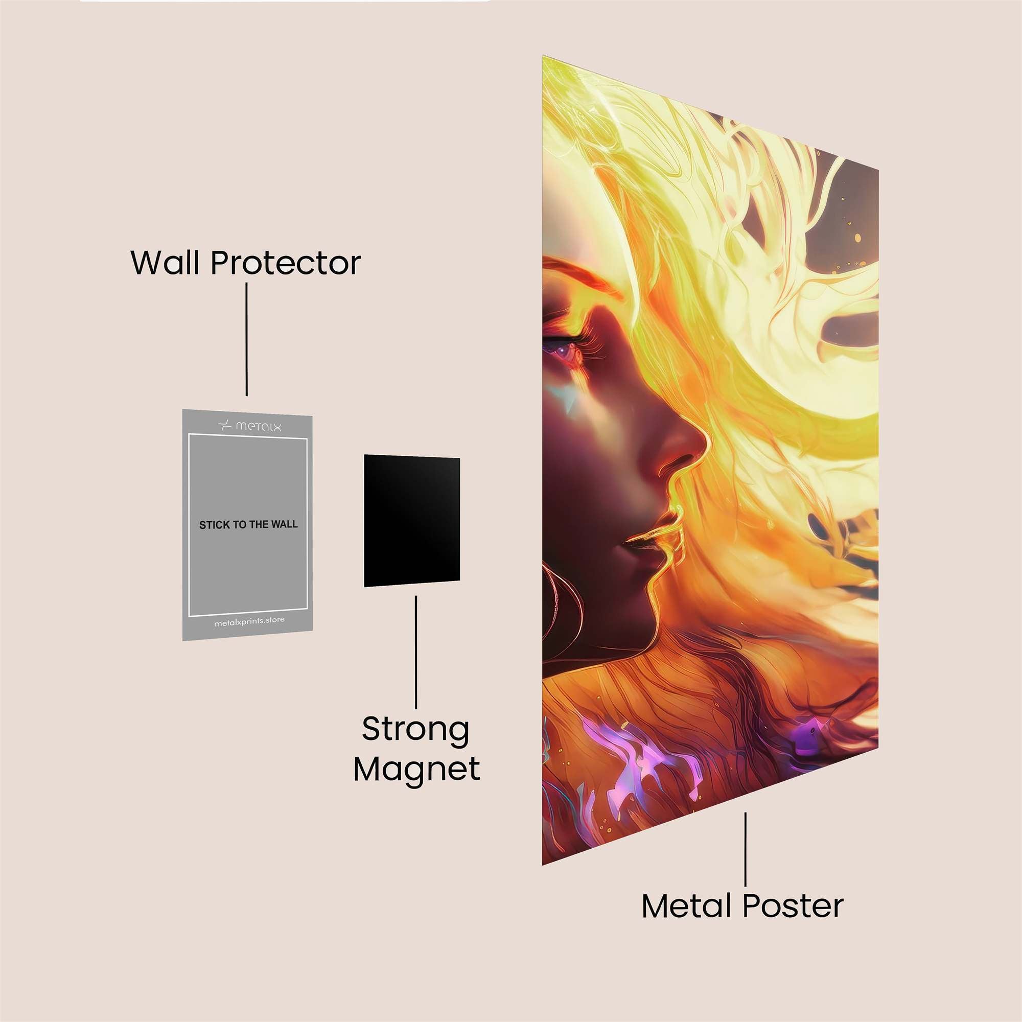 Pharaoh Majestic Safe Wall Magnetic / M