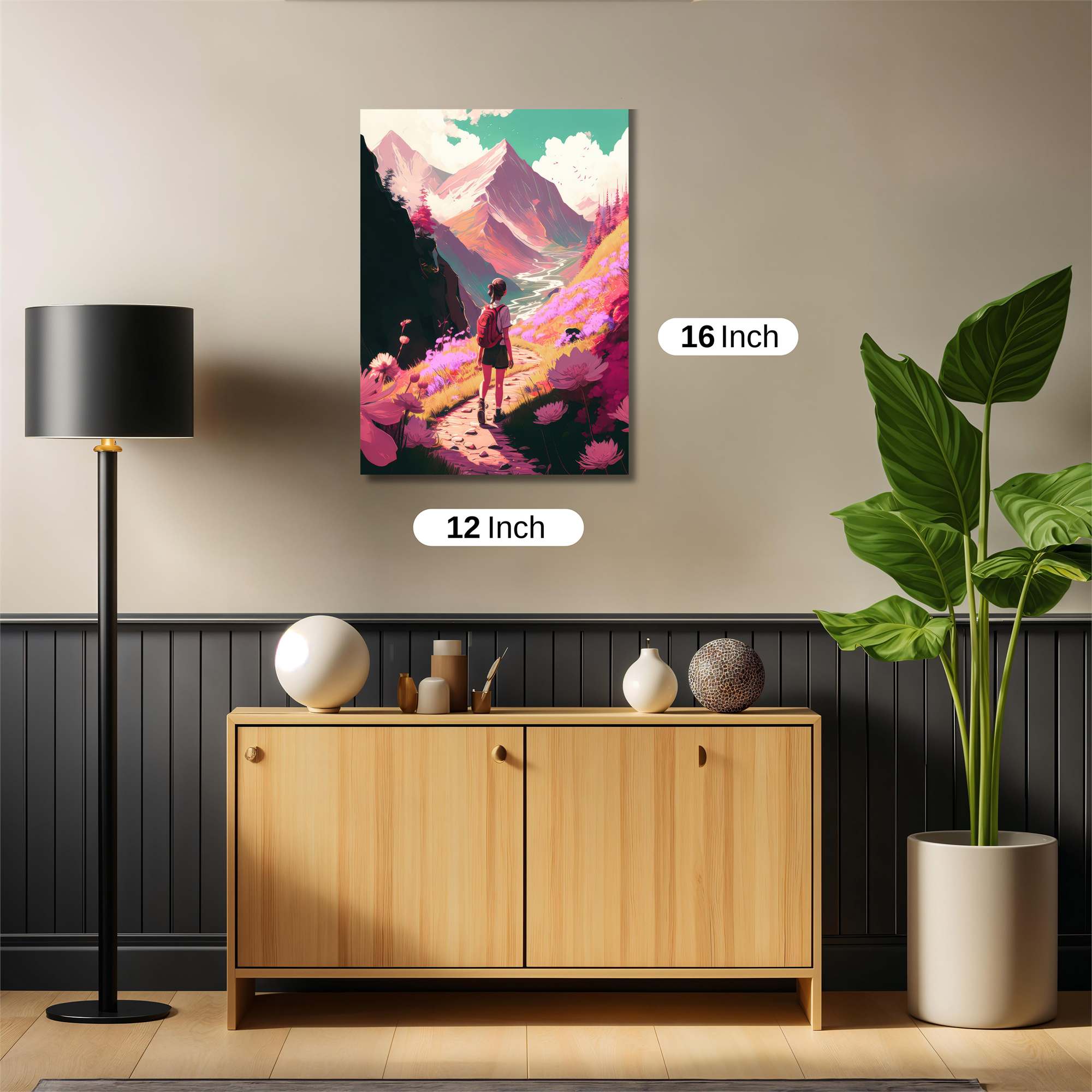 Mountain Dreamscape Safe Wall Magnetic / M