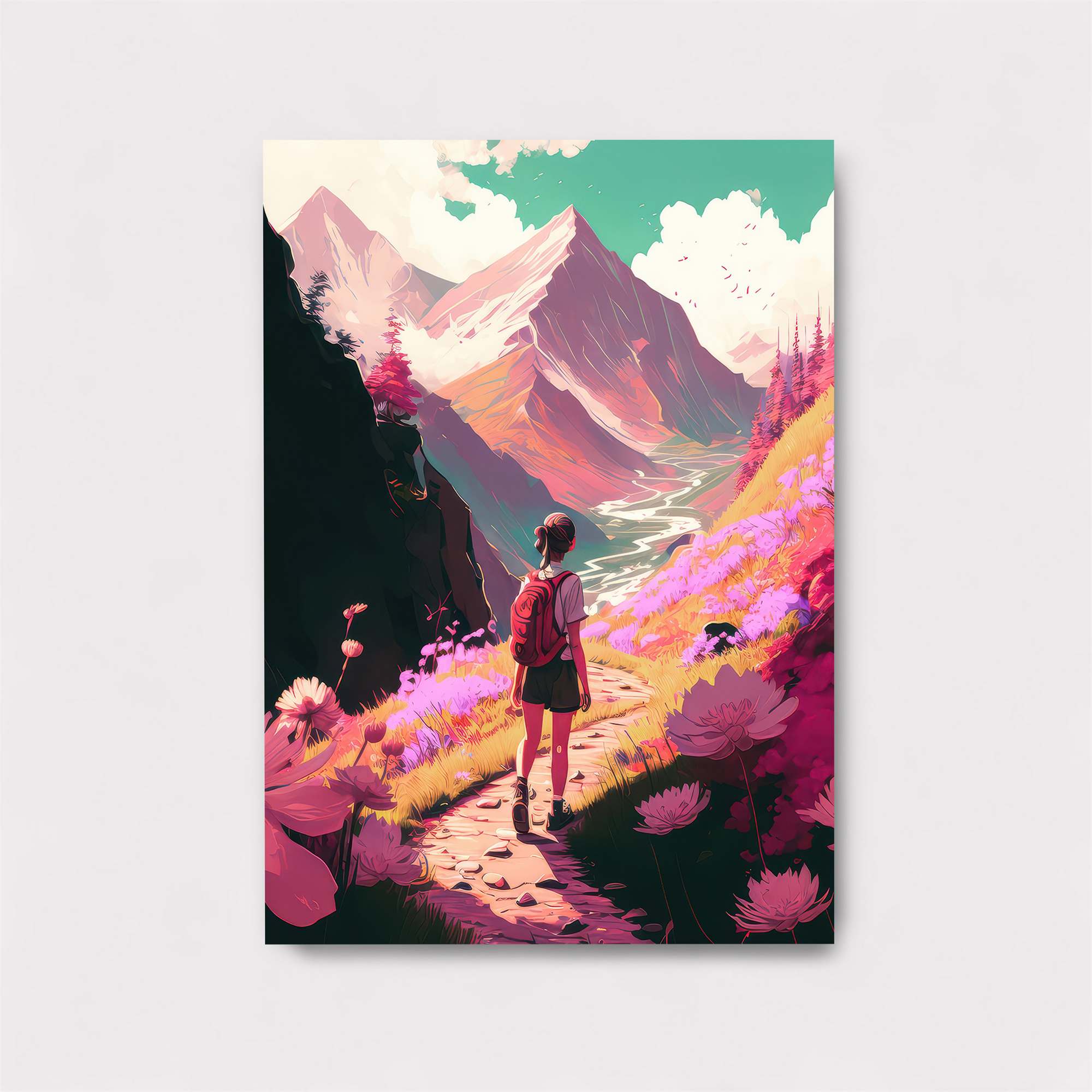 Mountain Dreamscape Safe Wall Magnetic / M