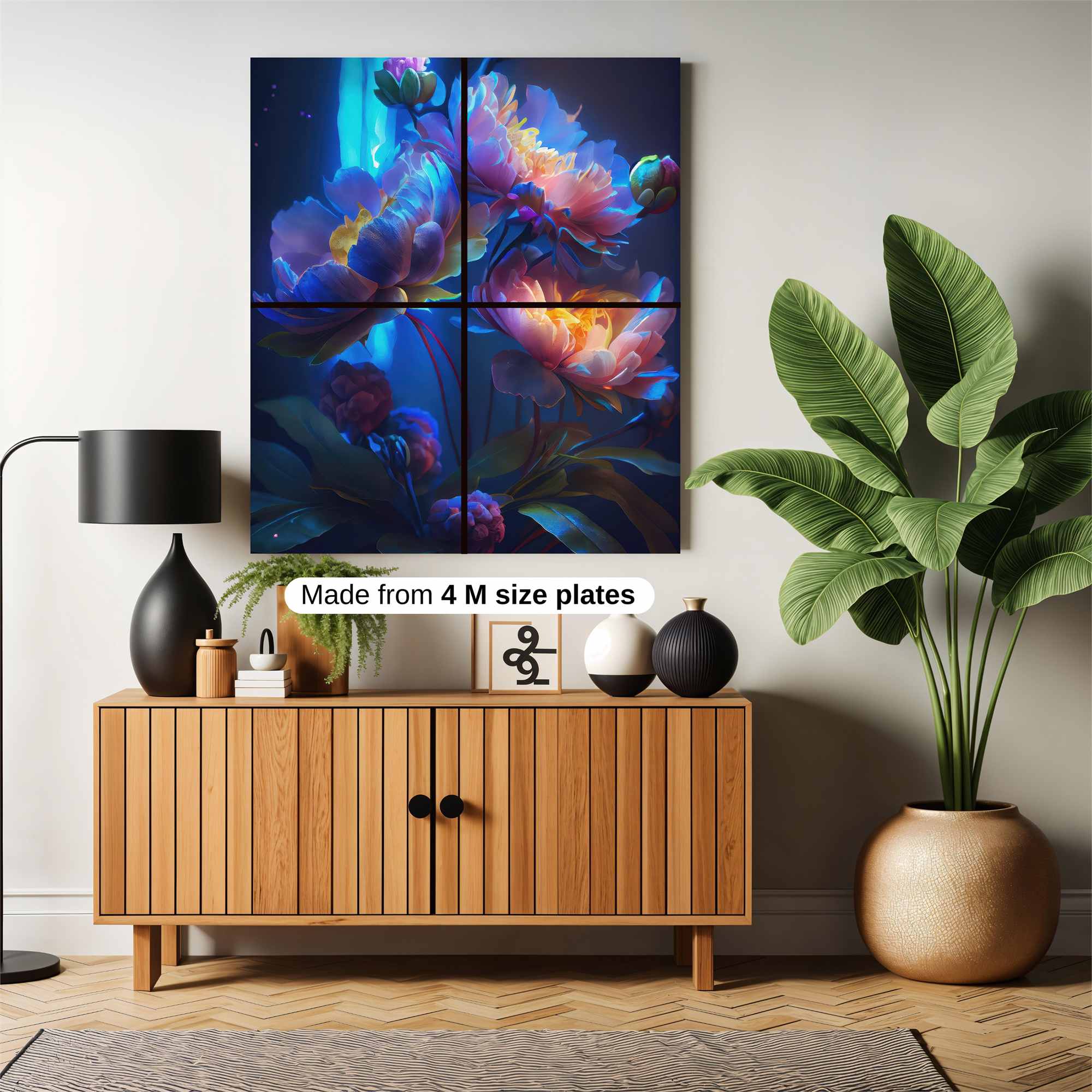 Luminous Bloom Safe Wall Magnetic / M