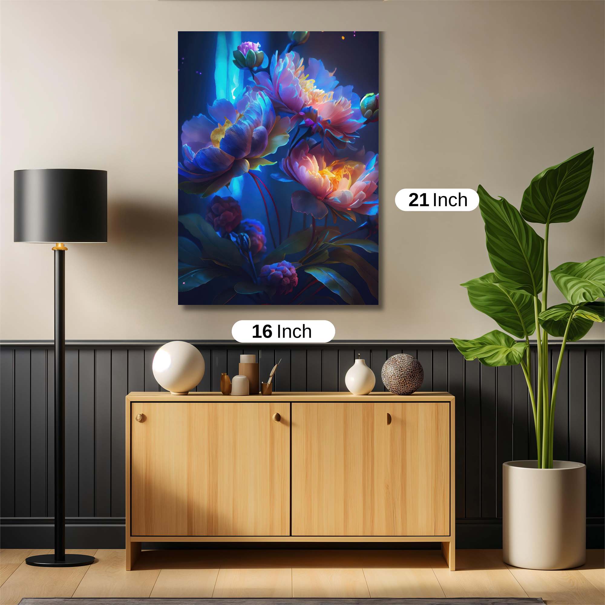 Luminous Bloom Safe Wall Magnetic / M