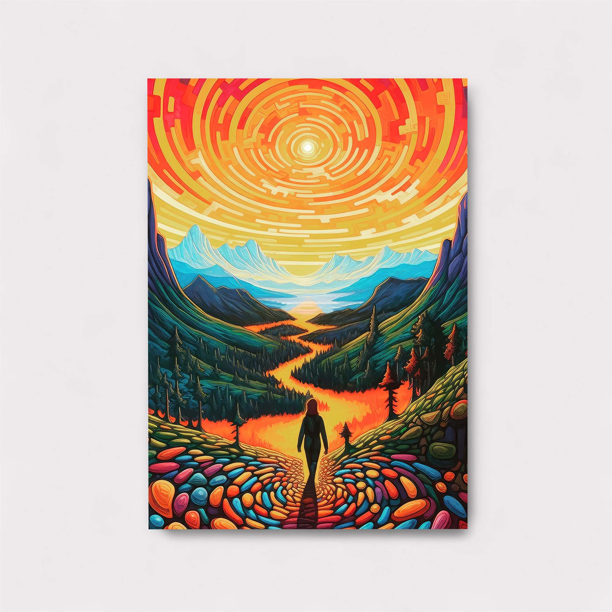 Sunrise Serenity Safe Wall Magnetic / M