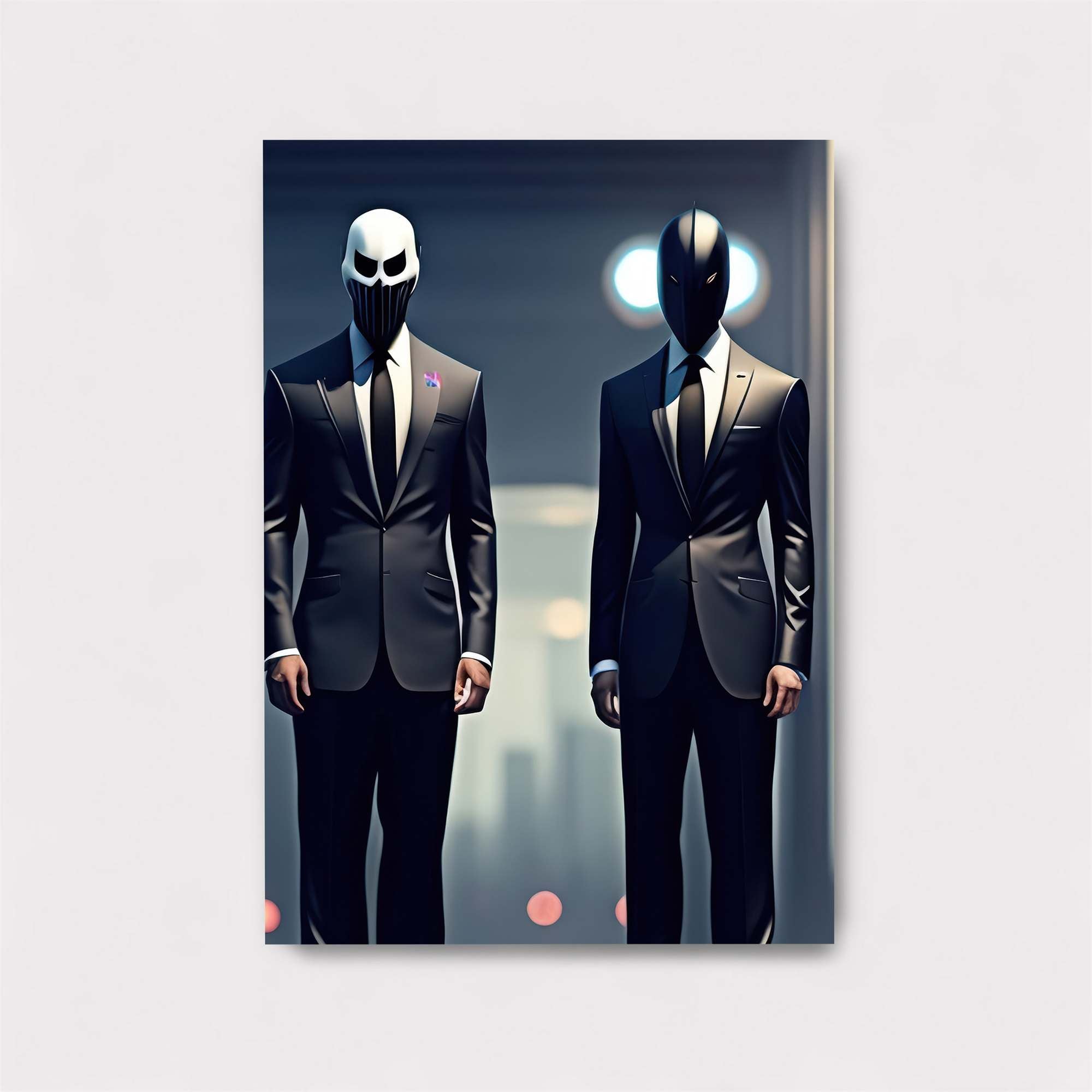 Masked Mystery Safe Wall Magnetic / M