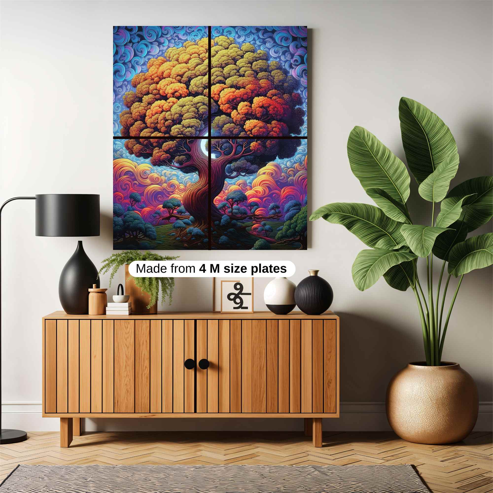 Moonlit Whimsy Safe Wall Magnetic / M