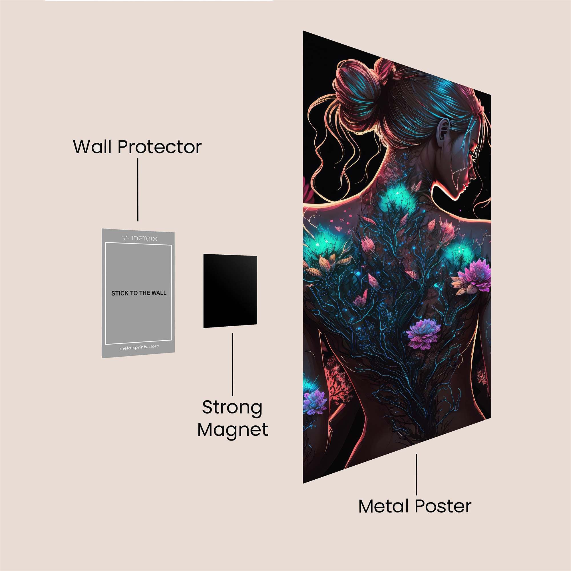 Luminous Enigma Safe Wall Magnetic / M